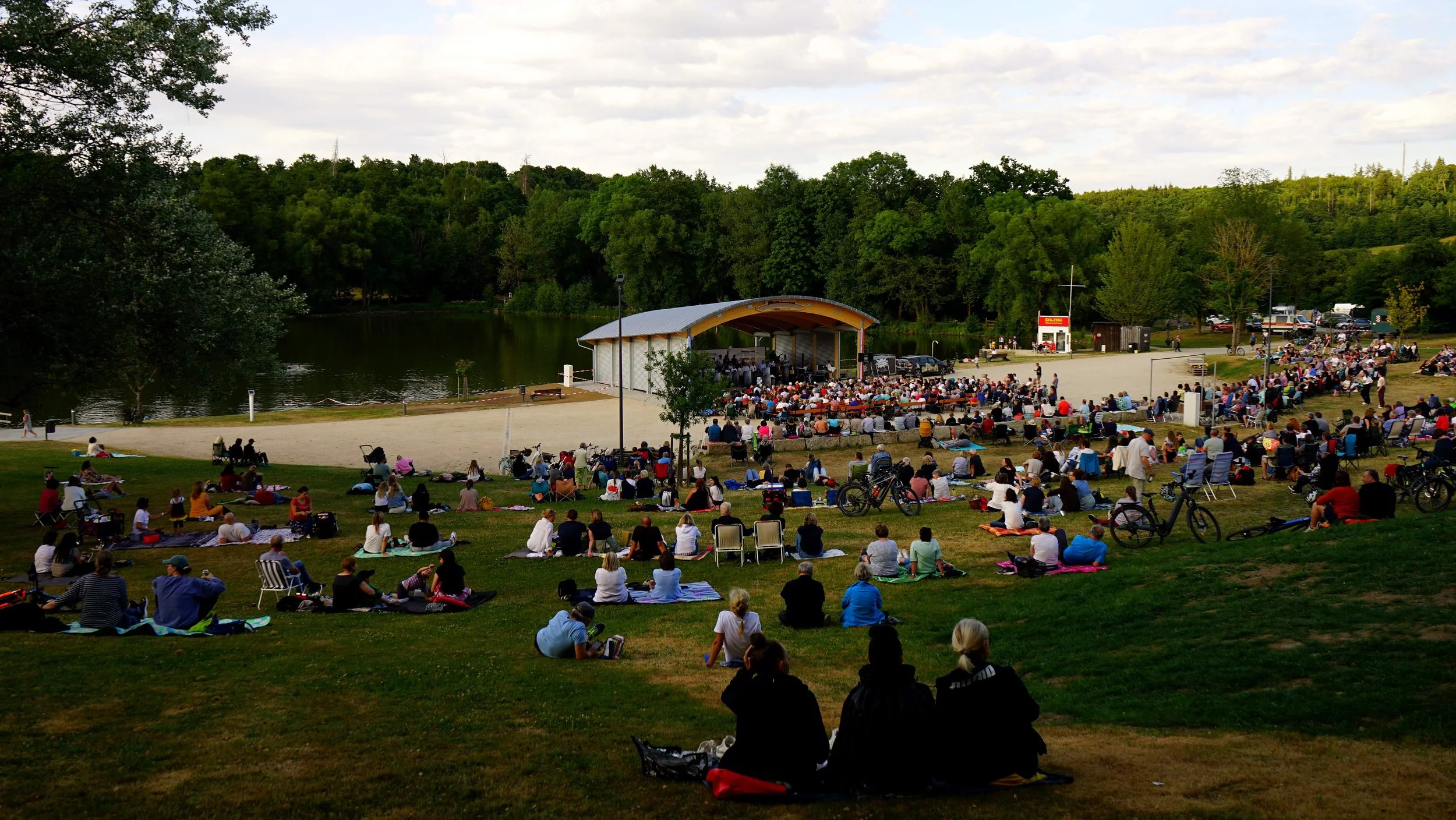 Foto: Helmut Welte; Konzert auf der Seebühne- 04.07.2025
