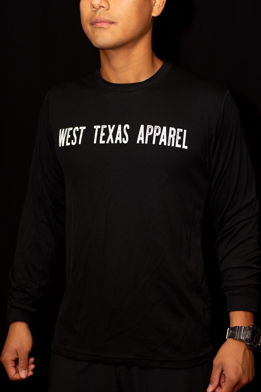 WTA Long Sleeve Dry-Fit Black
