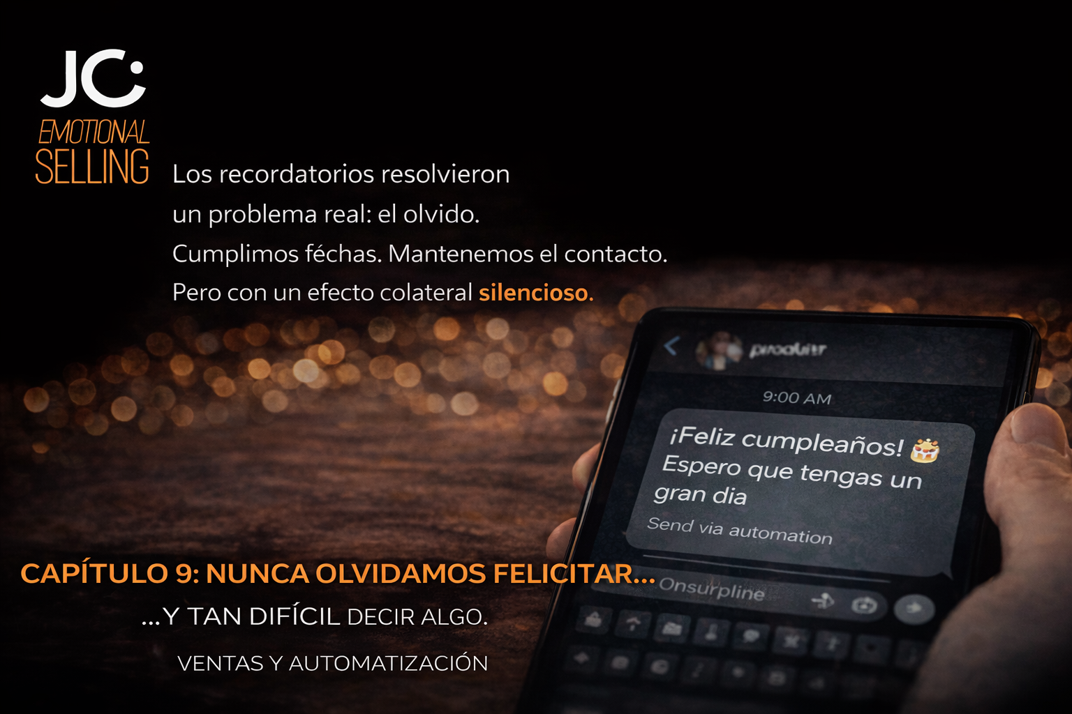 NUNCA OLVIDAMOS FELICITAR… Y NUNCA FUE TAN FRÍO