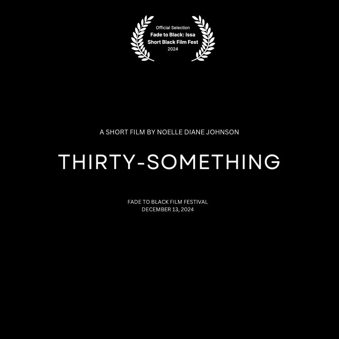 I am thrilled that my short film Thirty-Something, has been selected to be featured in this year&rsquo;s Fade to Black Film festival presented by OMG! Studios! @omgstudiosllc 

The Fade to Black Film Festival is dedicated to uplifting and celebrating