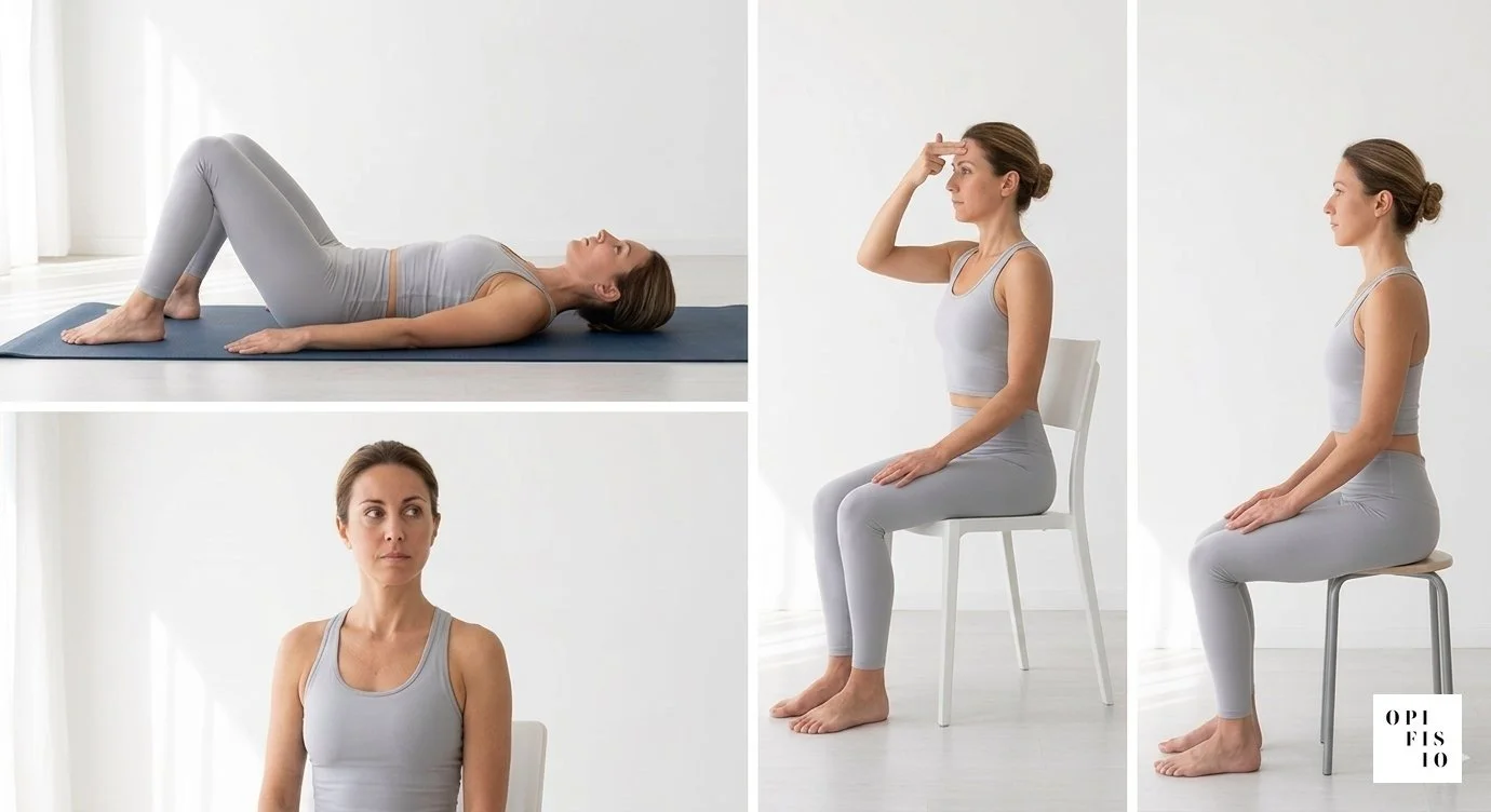 4 esercizi per la cervicale: come allenare i muscoli profondi del collo
