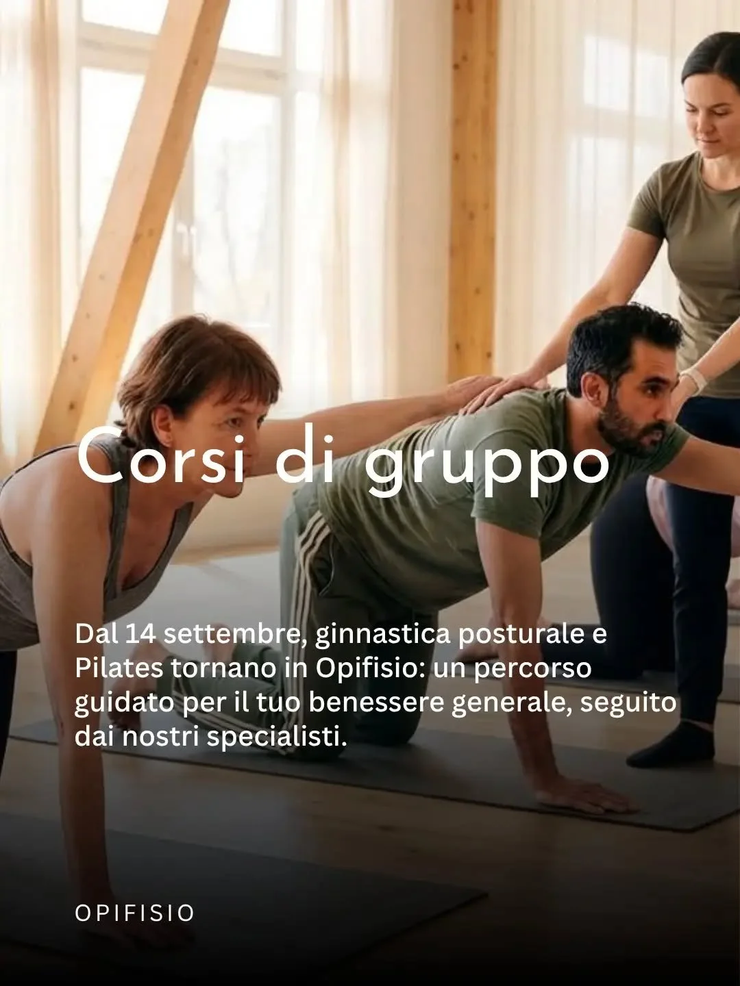 ✨ Dopo la pausa estiva, si riparte!

&Egrave; il momento giusto per tornare a dedicarsi ai propri obiettivi e riprendere il percorso con noi.
Scopri i nostri corsi e le fasce orarie disponibili e scegli quella pi&ugrave; adatta a te.

Prenota il tuo 