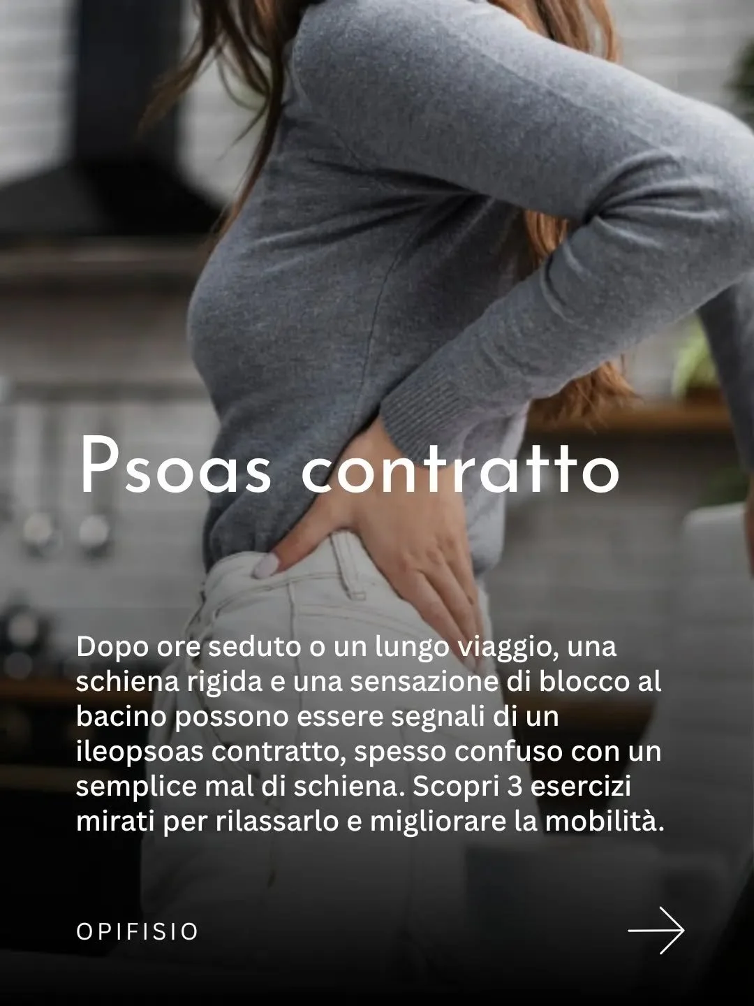 ⚠️ Questi esercizi non sostituiscono una valutazione clinica.

Per una consulenza personalizzata, rivolgiti ai nostri Fisioterapisti o al Team di Ortopedia.

Contattaci:
📞 Telefono fisso: 051 054 5668
📱 Cellulare (anche WhatsApp): 375 670 9970
✉️ E