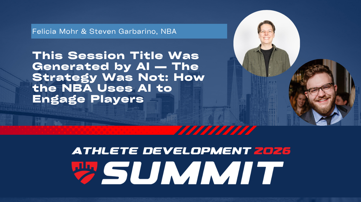 Felicia Mohr works in operations within the NBA’s Engagement group and oversees process improvement initiatives, serves as a project manager and manages data strategies. Before the NBA, Felicia spent over 11 years in the startup and tech world operat