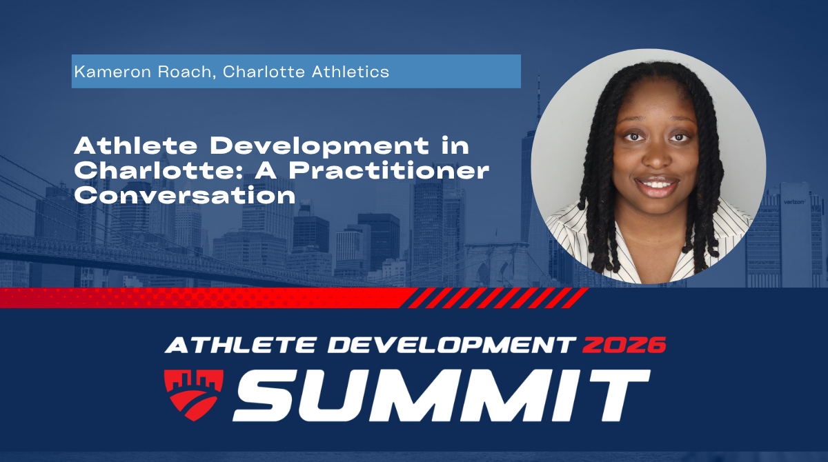 Kameron Roach serves as the Director of Student-Athlete Development at Charlotte Athletics, where she leads life skills programming, NIL education, and holistic development initiatives for more than 450 student-athletes. As a former Division I women’