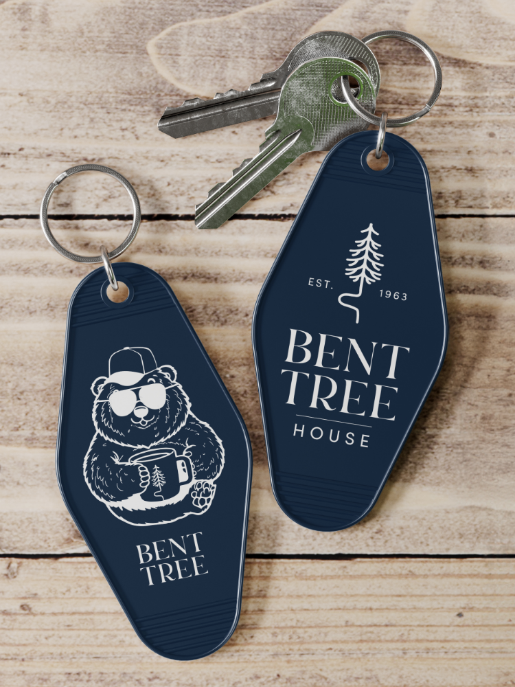 Bent Tree House - Campbell Creative - Collateral - Motel Key Design