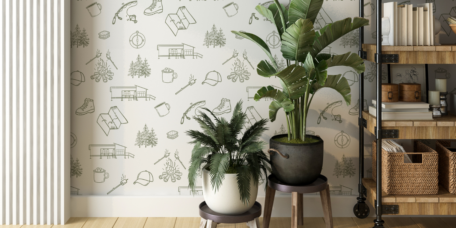 Bent Tree House - Campbell Creative - Wallpaper
