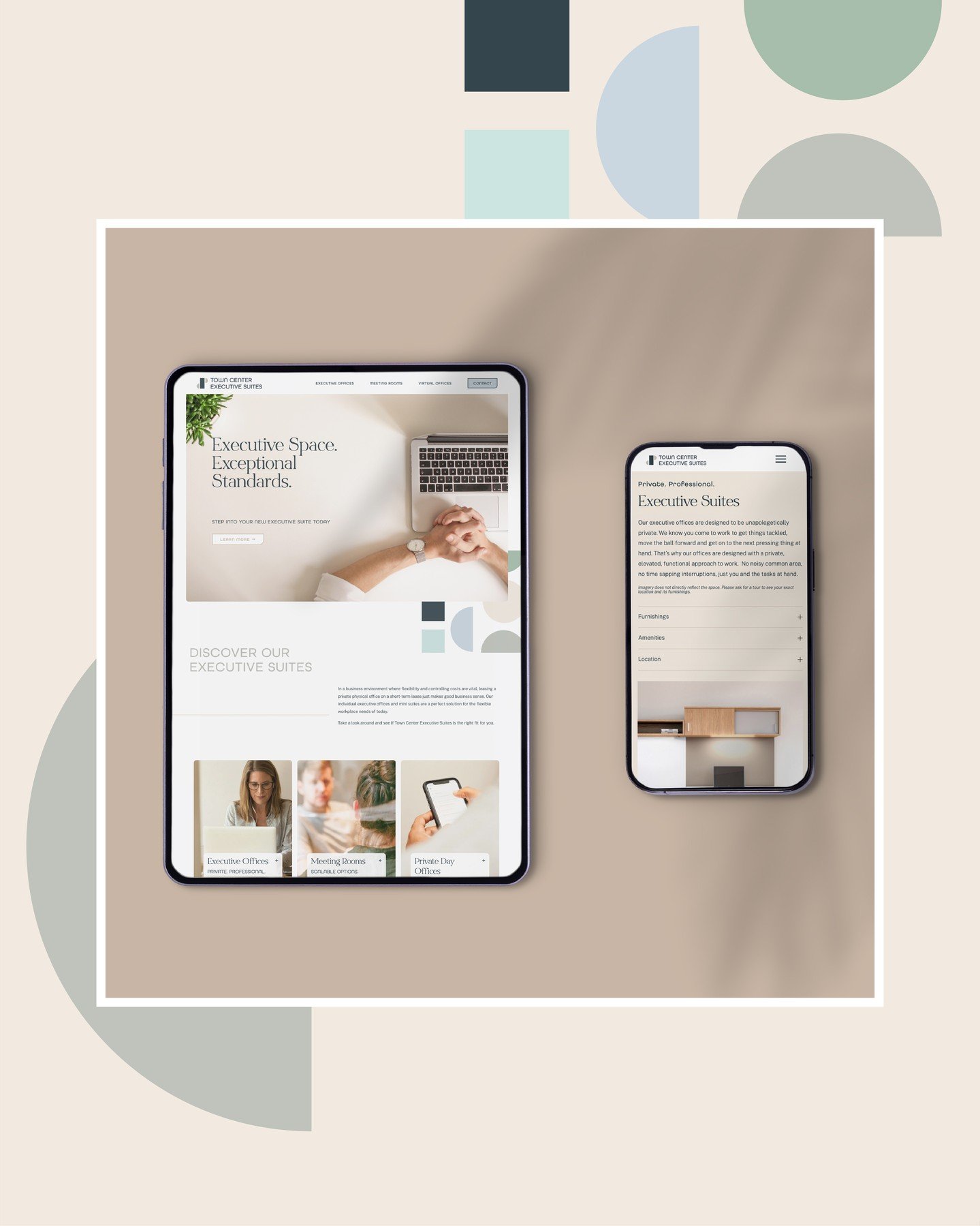 Your brand, everywhere they are. 
📱In modern marketing, your website is the interactive hub for all your efforts. 
For Town Center, we ensured their "engaging digital interactions" felt just as premium as their physical suites.
Responsive 