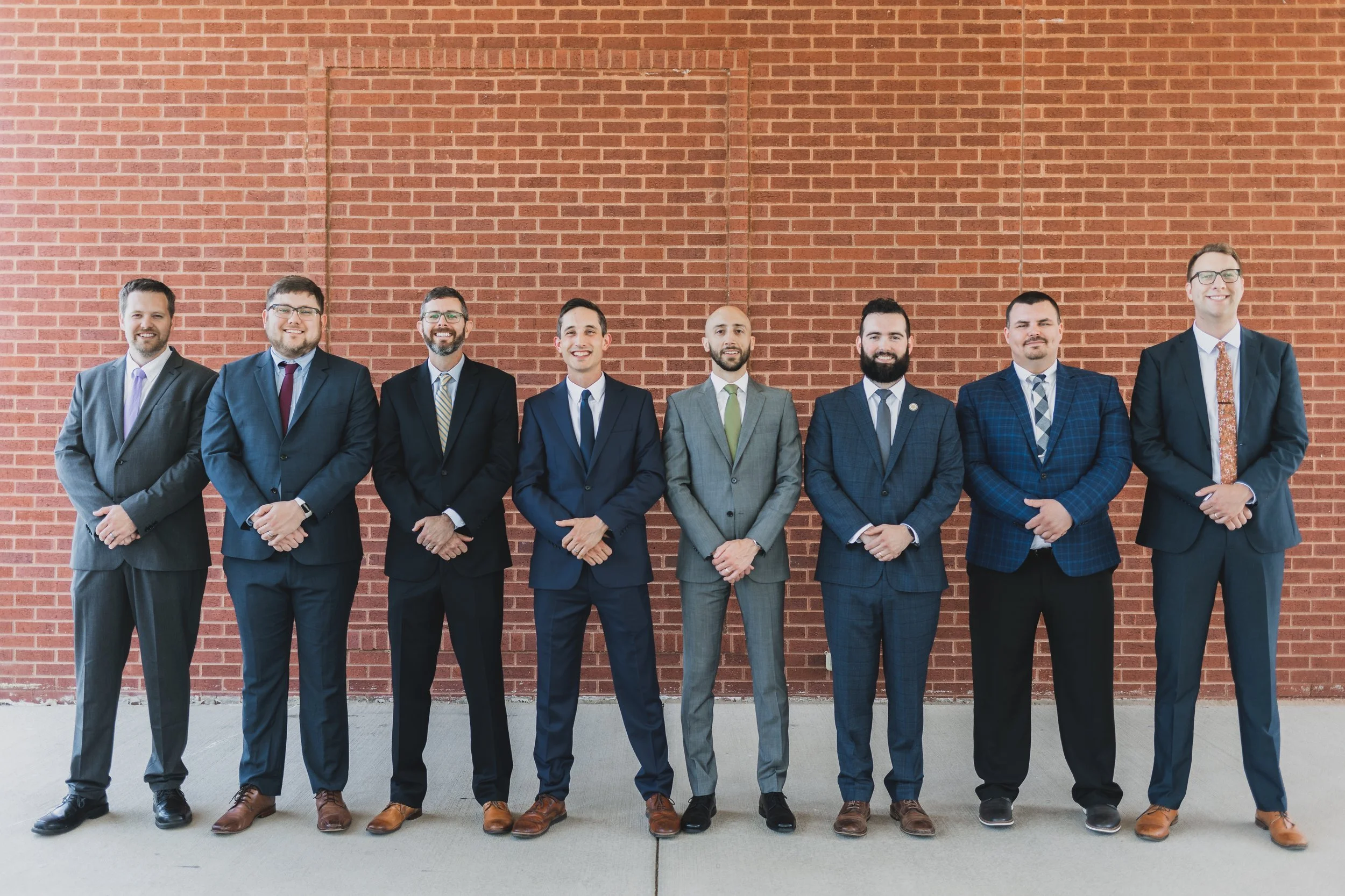    Left to right:    Gabriel Magill, Philip VanderWeide, Tim Owens, Merrick Potter, Eddie Spuler, Caleb Collins, Mark Christenson, Matt Groen  