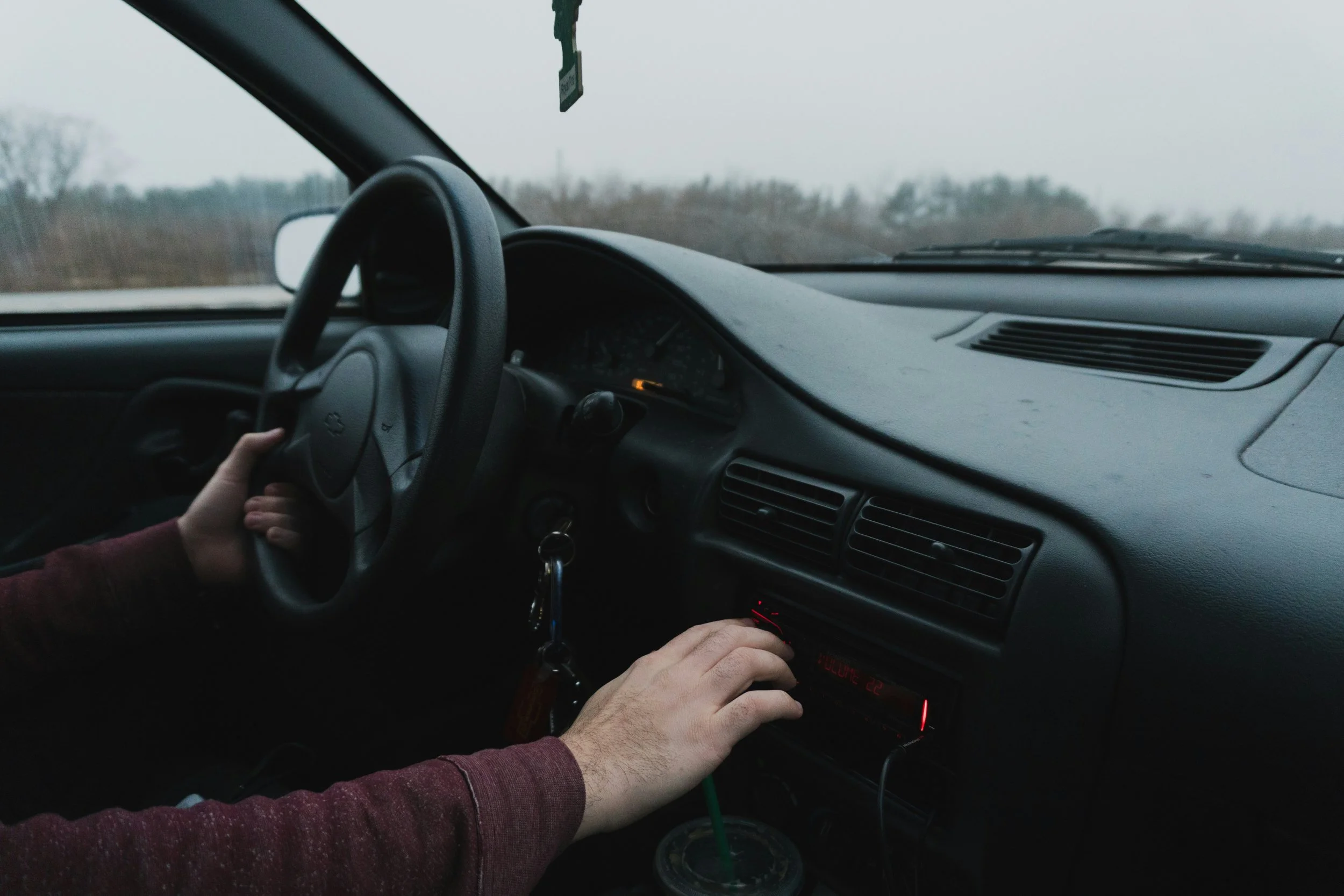 Late-Night Music on the Car Radio