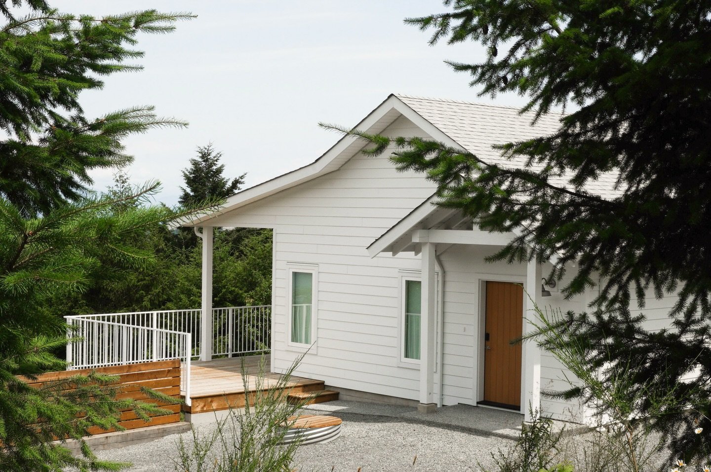 A stunning carriage house built on a sprawling acreage that overlooks Nanoose Bay. 

This was a purpose driven build. A solution for our clients to help alleviate the burden of BC&rsquo;s pesky vacant land tax and create a new stream of income throug