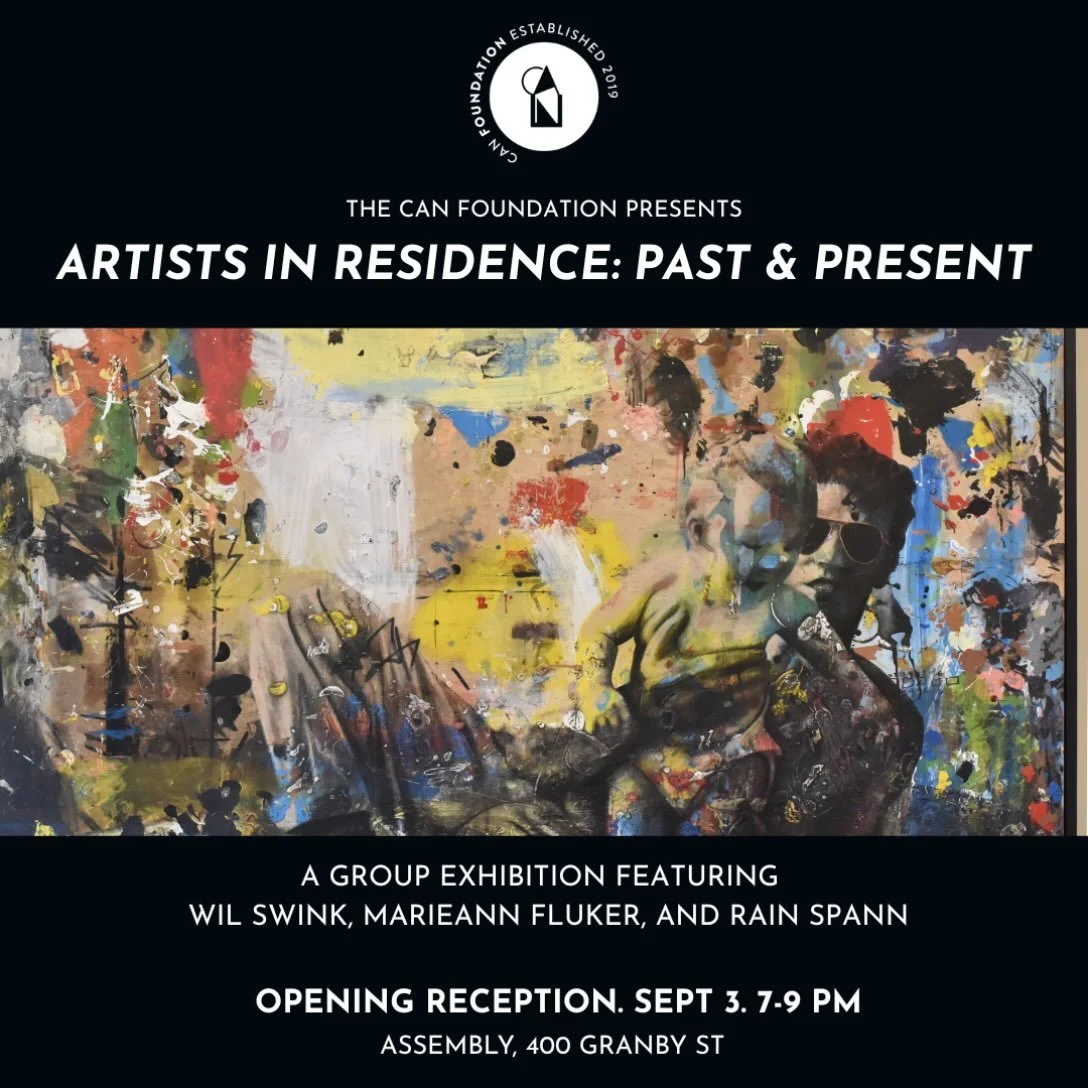 RSVP to the Opening Reception @assemblynfk at the link in our bio

The CAN Foundation presents &lsquo;Artists in Residence: Past and Present&rsquo;, a group exhibition featuring Wil Swink, MarieAnn Fluker, and Rain Spann at Assembly NFK. An opening r