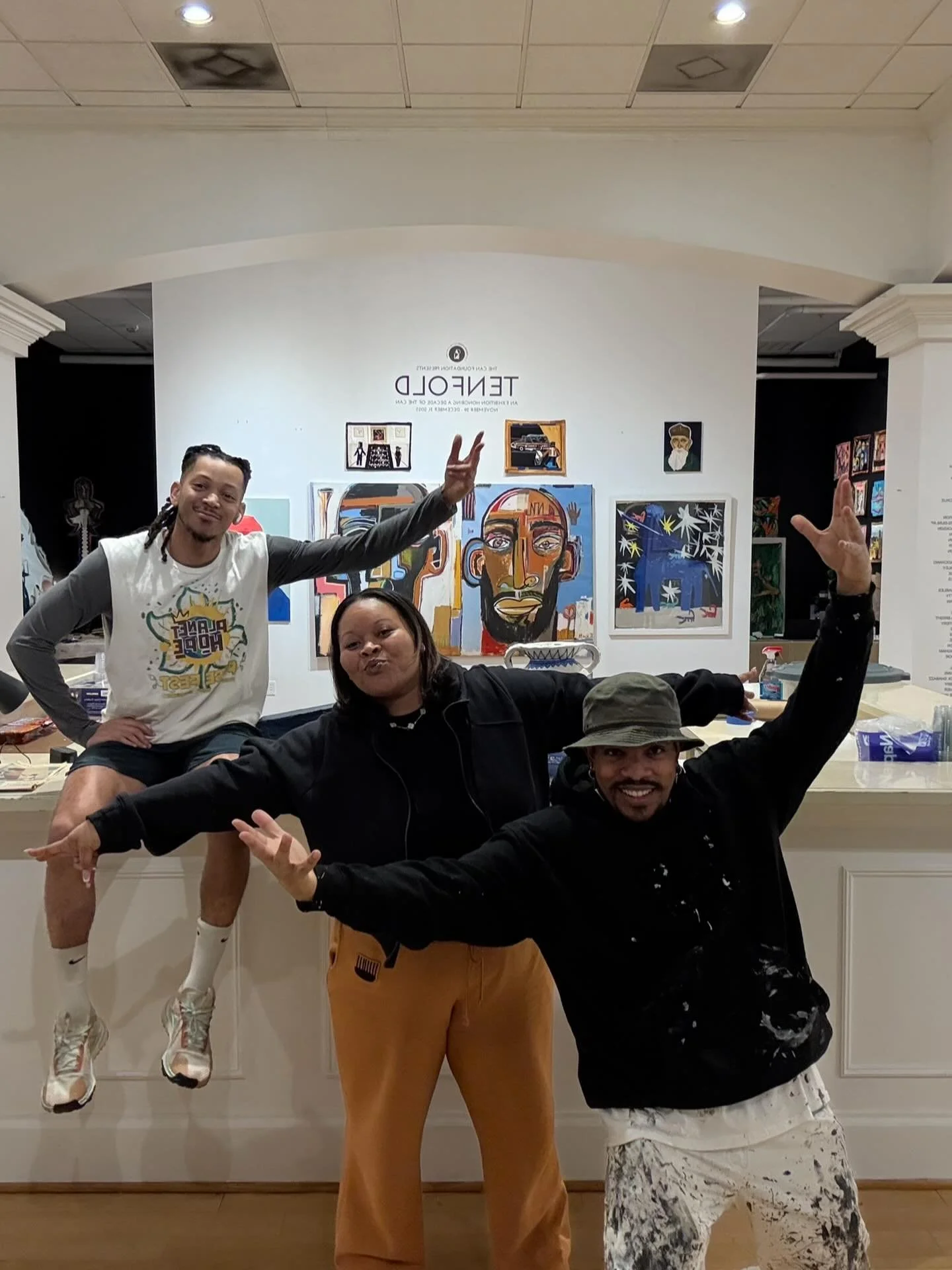 And TENFOLD is wrapped! And we give thanks to all who showed up, supported, participated, and celebrated! Now the AIRs @raintheneo, @creator_flower, and @_dkane continue on with business! Stay tuned for what they have in store.