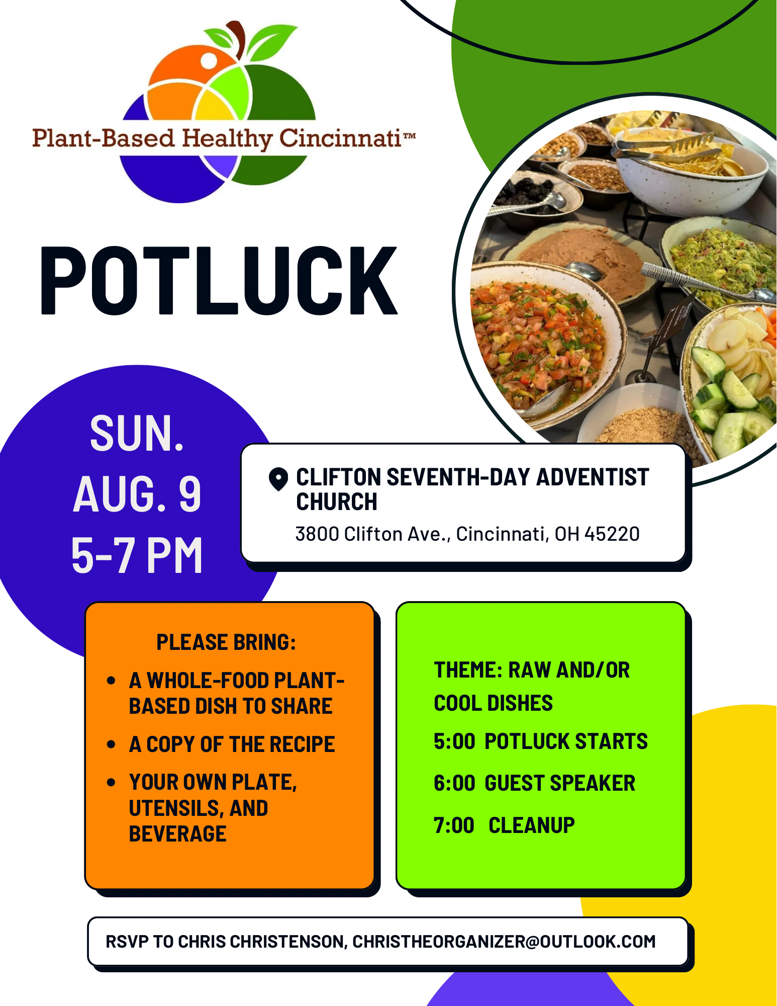 August Potluck