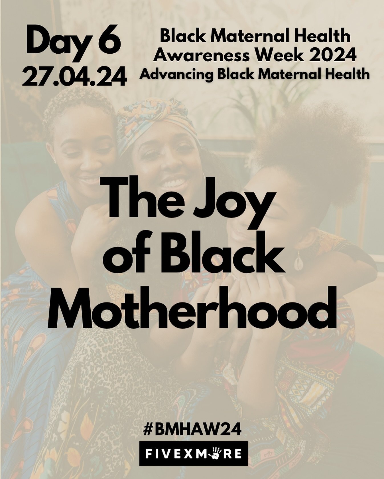 It&rsquo;s day 6 and today, we&rsquo;re celebrating the joy of Black motherhood! Join us as we share uplifting stories that showcase the beautiful and empowering birth experiences of Black women and birthing people. 

Not all journeys are the same, a