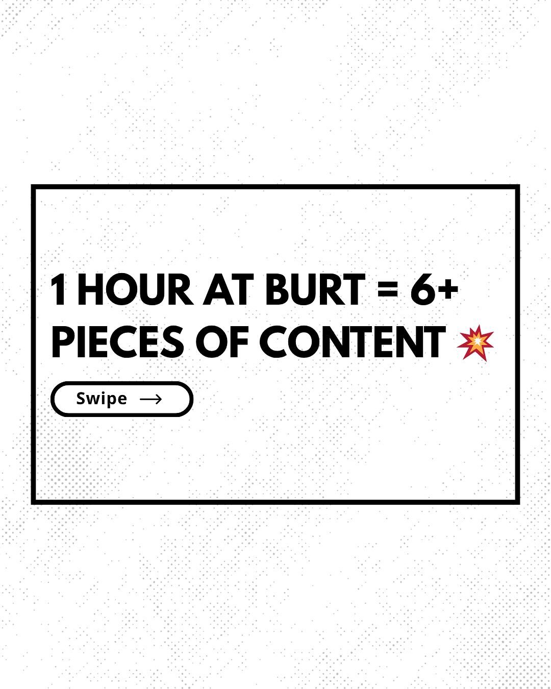 1 Hour at BURT = 6+ Pieces of Content 💥

At BURT, we don&rsquo;t waste a minute. When @onedigital_carolinas stopped by to film his&nbsp;Drop the Mike&nbsp;series, we turned one hour into 6+ high-impact videos.

Need content? You know where to find u