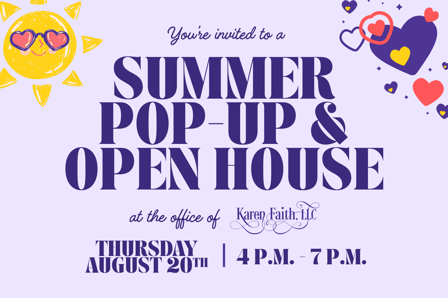 Summer Pop-Up &amp; Open House