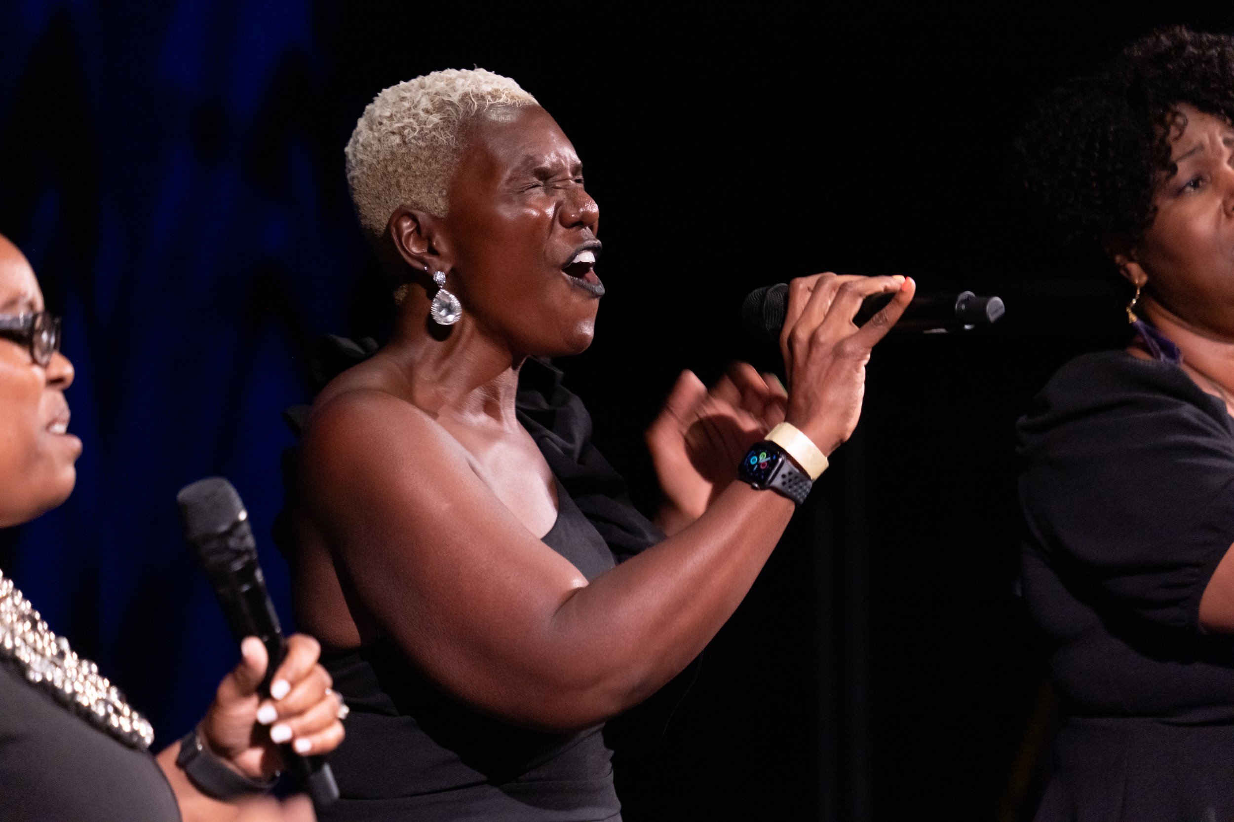  Edith Marlo Wright and her group Ambassadors of Christ (AOC) blessed us with a gospel performance of “Total Praise” with transcendent harmonies, bringing so much joy and power to the stage.  