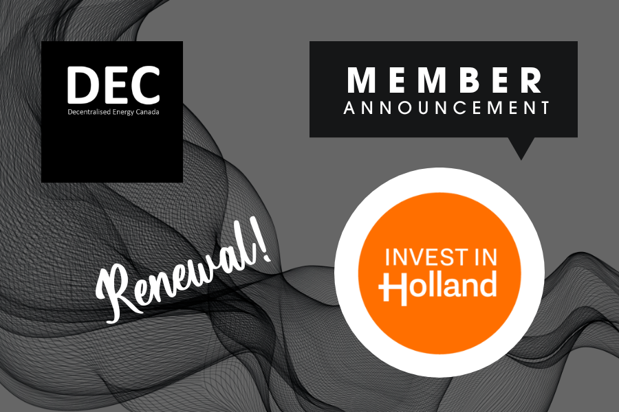 Netherlands Foreign Investment Agency — Decentralised Energy Canada