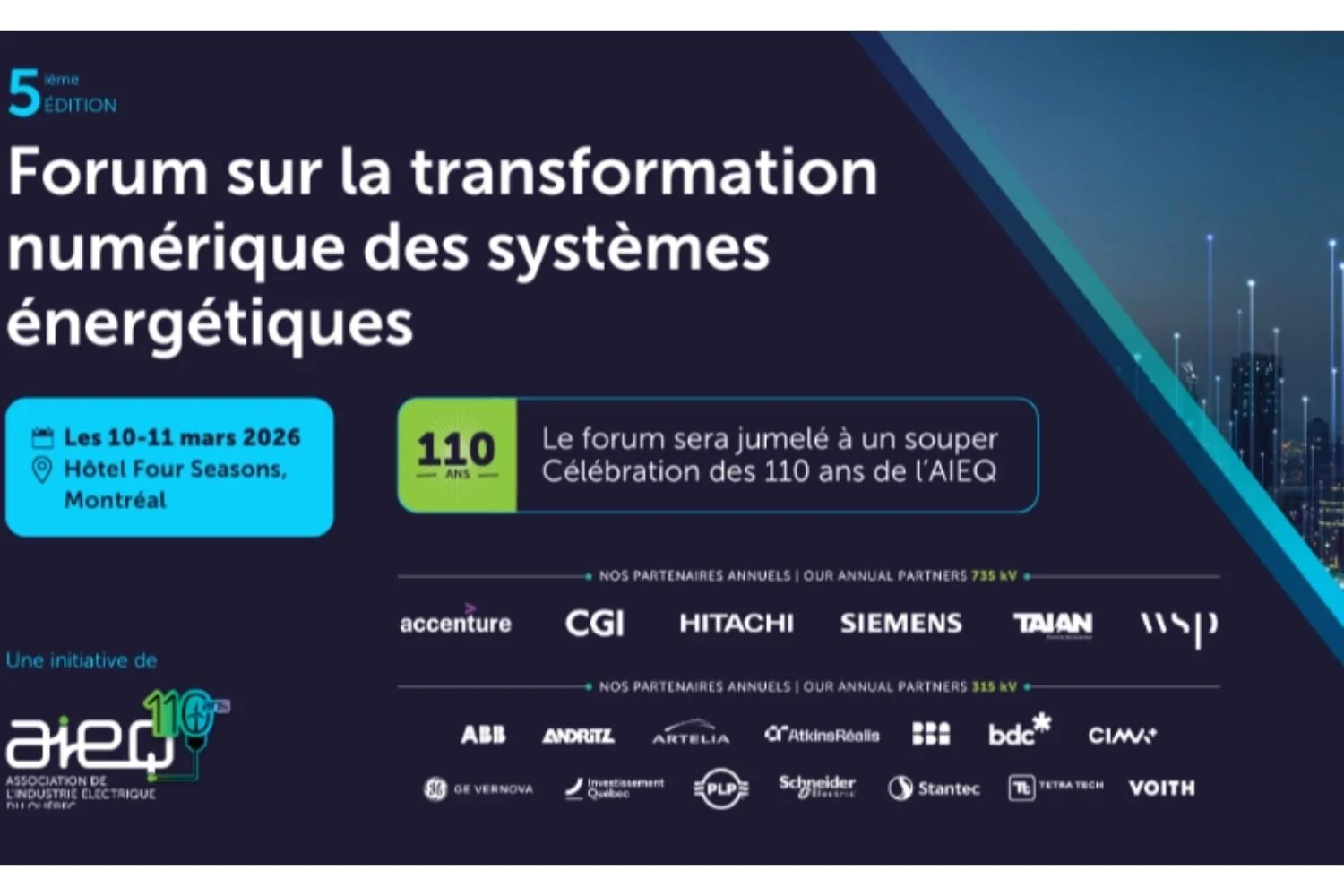 5th edition of the Forum on the Digital Transformation of Energy Systems