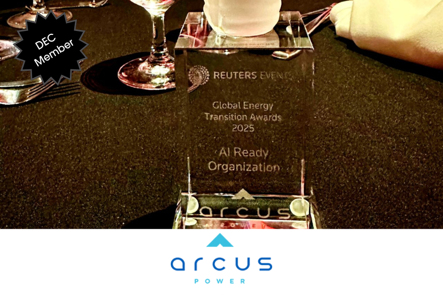 DEC Member Arcus Power Wins 'AI-Ready Organization' at the 2025 Reuters ...