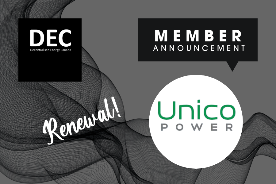 Unico Power — Decentralised Energy Canada