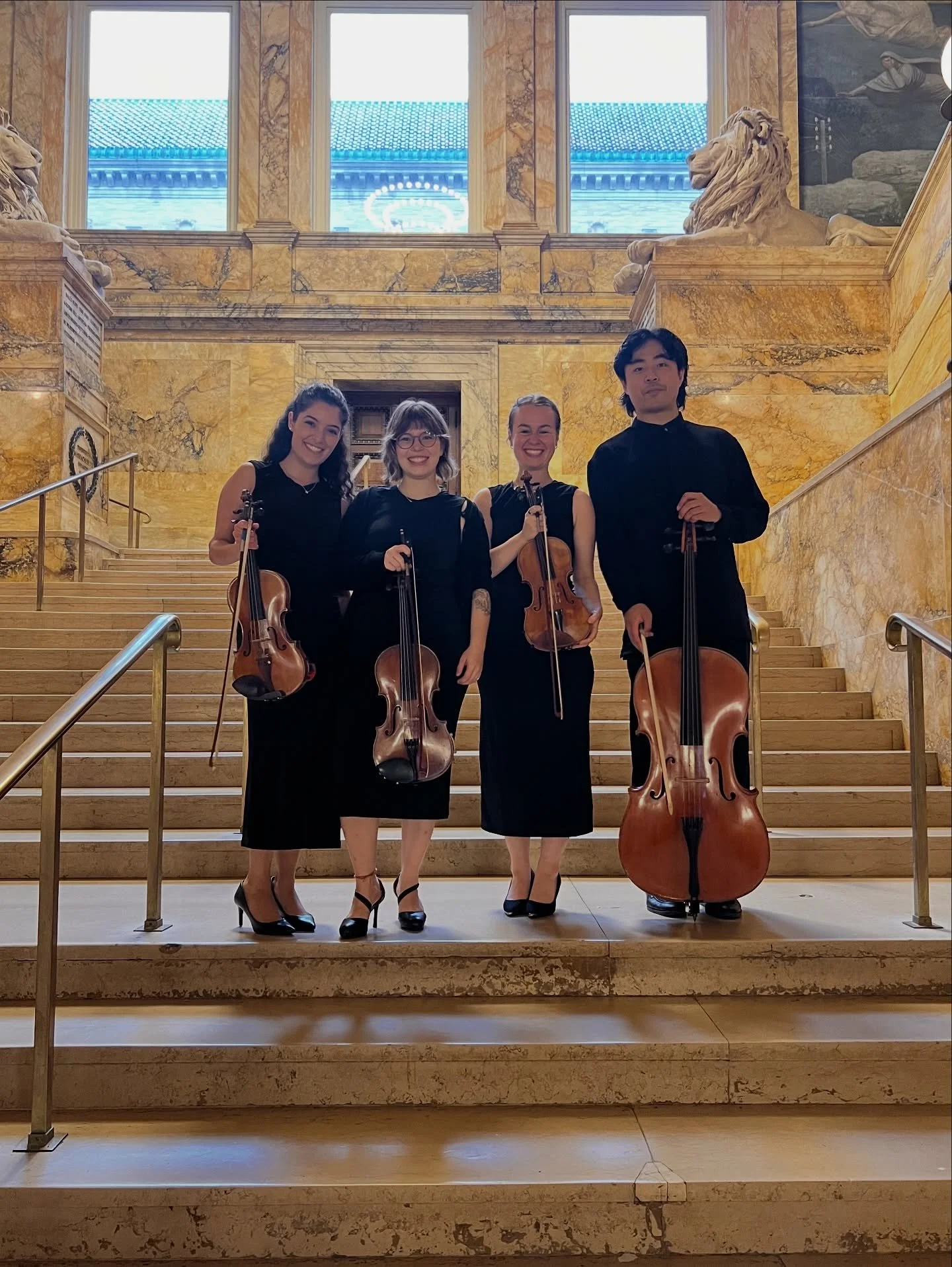 Few places capture Boston&rsquo;s history and elegance like the Boston Public Library, a venue where stories are written and celebrated. 

Our musicians love performing here for weddings and corporate events that deserve something truly timeless.

#G