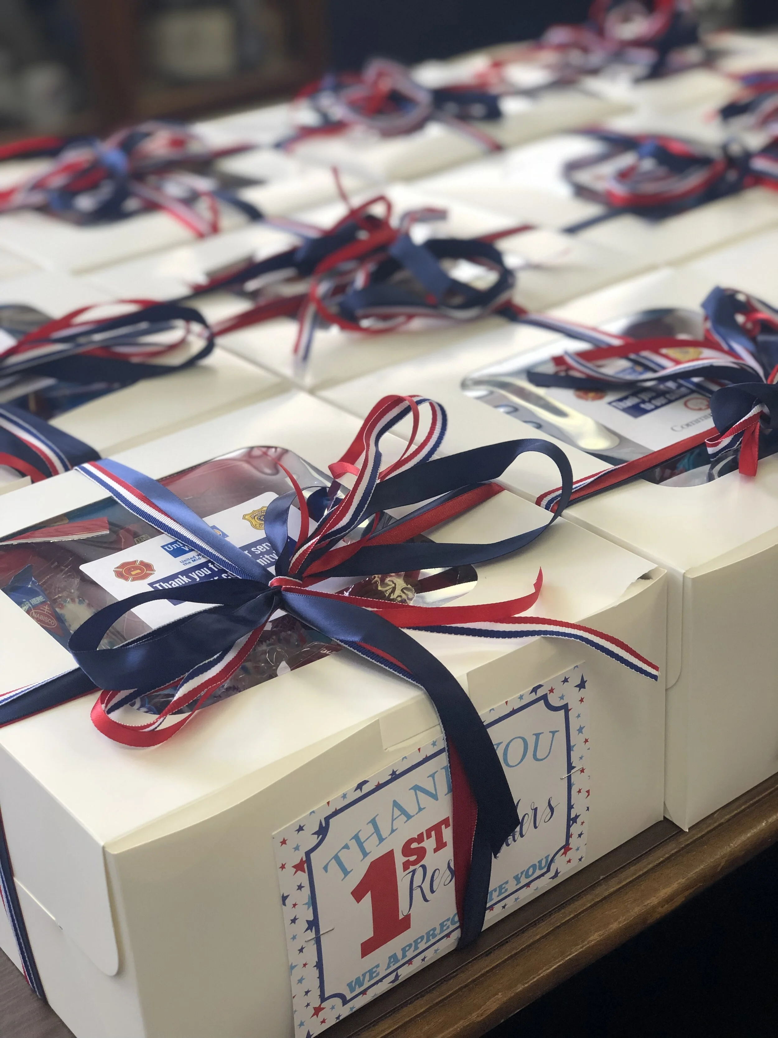 United Way partners with local bank for first responder appreciation on 9/11