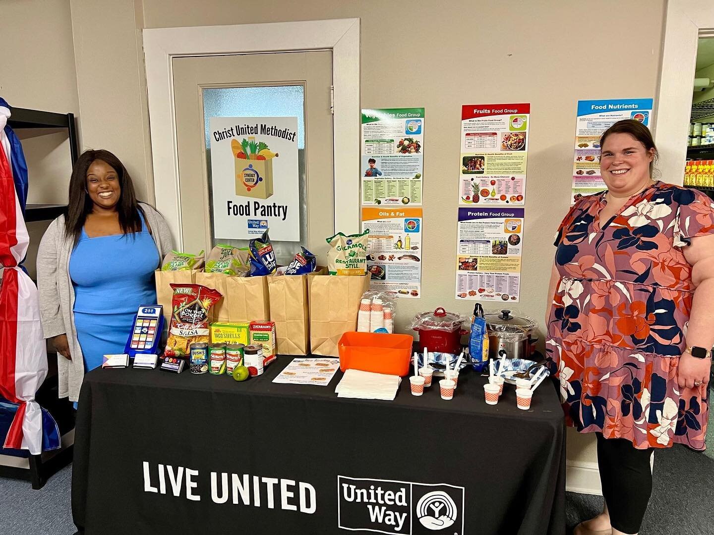 Throwback Thursday to Taco Tuesday! 🌮

A few weeks ago, we hosted Taco Tuesday at the Synergy Center (located at Christ United Methodist Church). 

Participants were able to sample a taco dinner and learn how to include healthy ingredients &amp; how