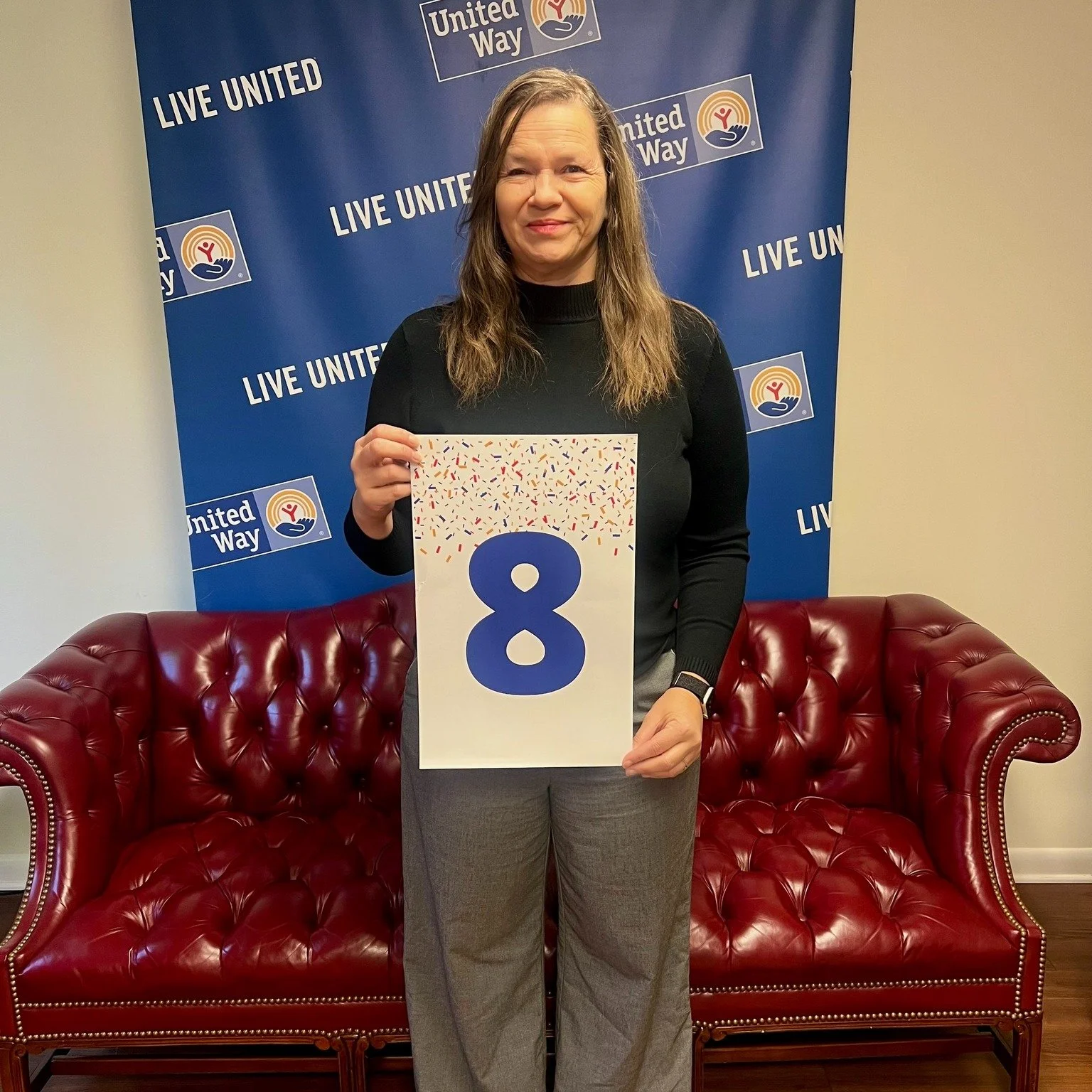 Our SUD Collaborative Coordinator, Sara, is celebrating 8 years at our United Way today! 🥳

Happy Work-iversary, Sara! 

#LiveUnited #UnitedIsTheWay