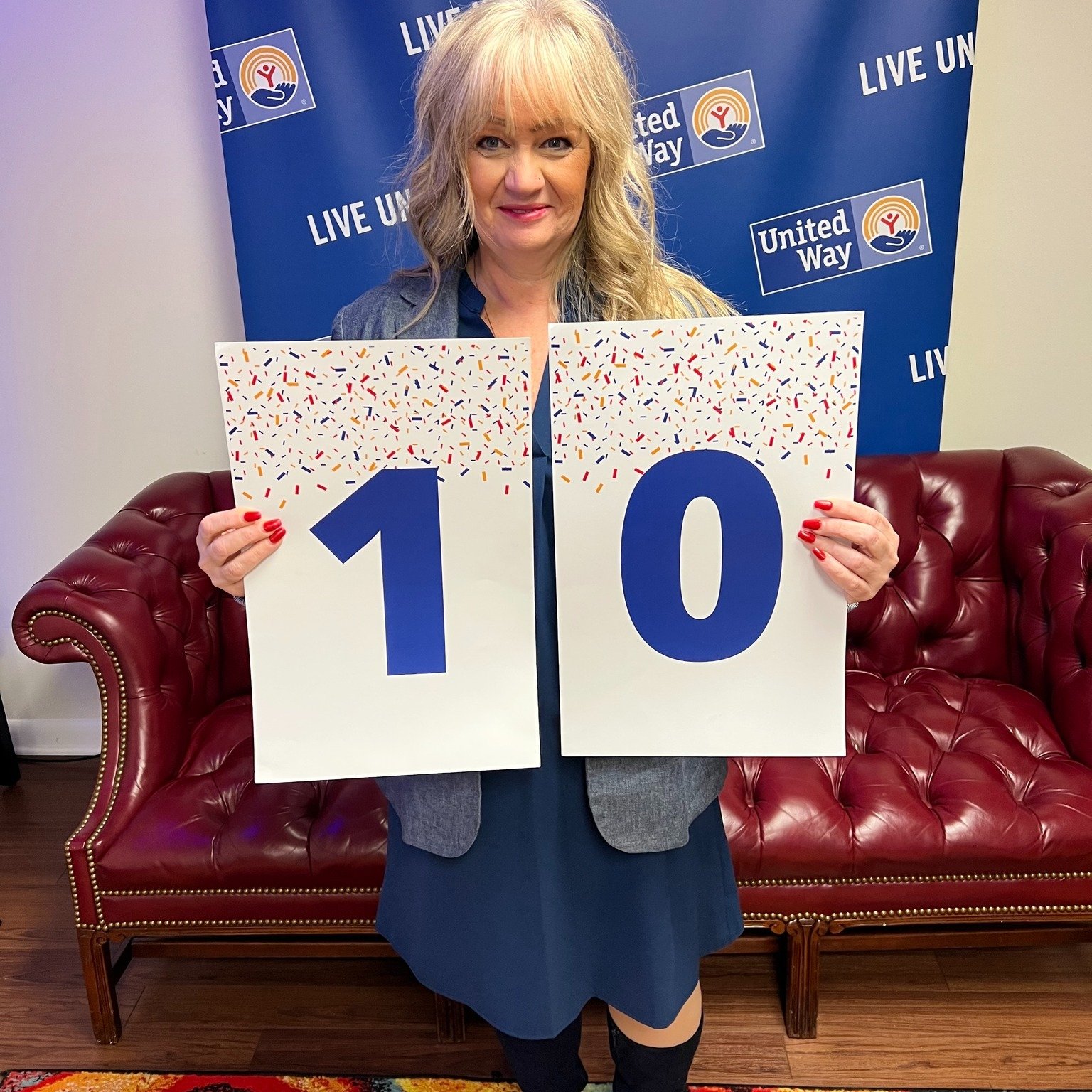 Our Executive Director, Stacy, is celebrating 1️⃣0️⃣ years at our United Way today! 🥳

A message from Stacy: 

I feel like I have experienced so many seasons in just 10 years. Lots of climbs, some glorious top of the mountain moments, and even some 