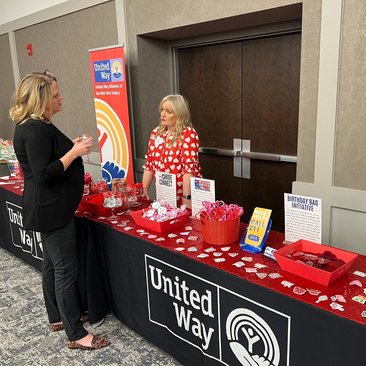 We had a great time today at Camden Clark Medical Center's Galentine's Day Heart Lunch! ❤️

#LiveUnited #UnitedIsTheWay #StrongPartnersStrongCommunities