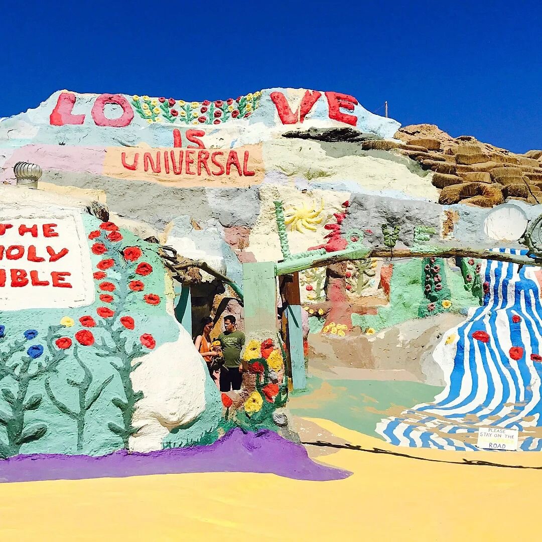 Happy Sunday from Salvation Mountain, California!