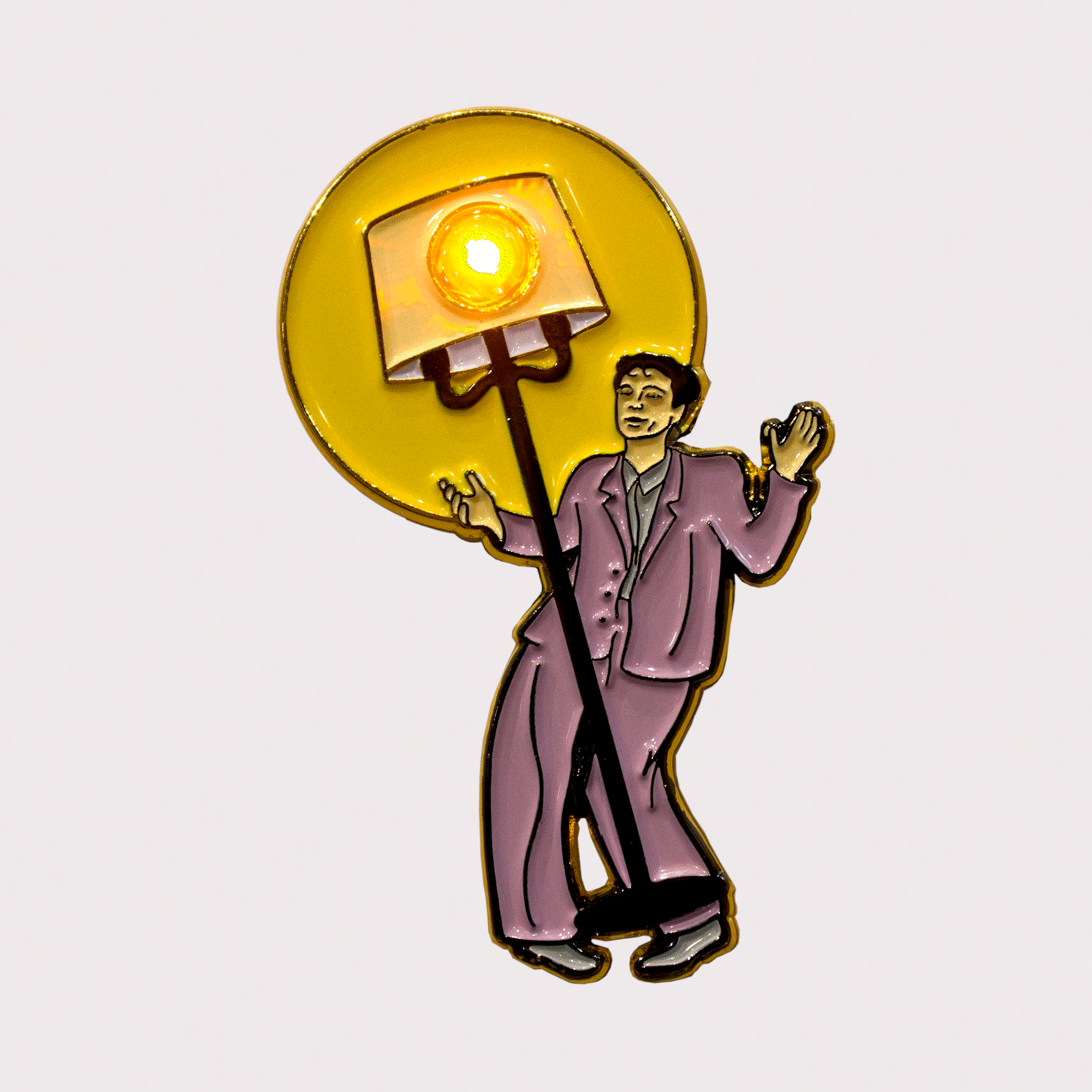 YOU GOT LIGHT IN YOUR EYES (Light-up pin)