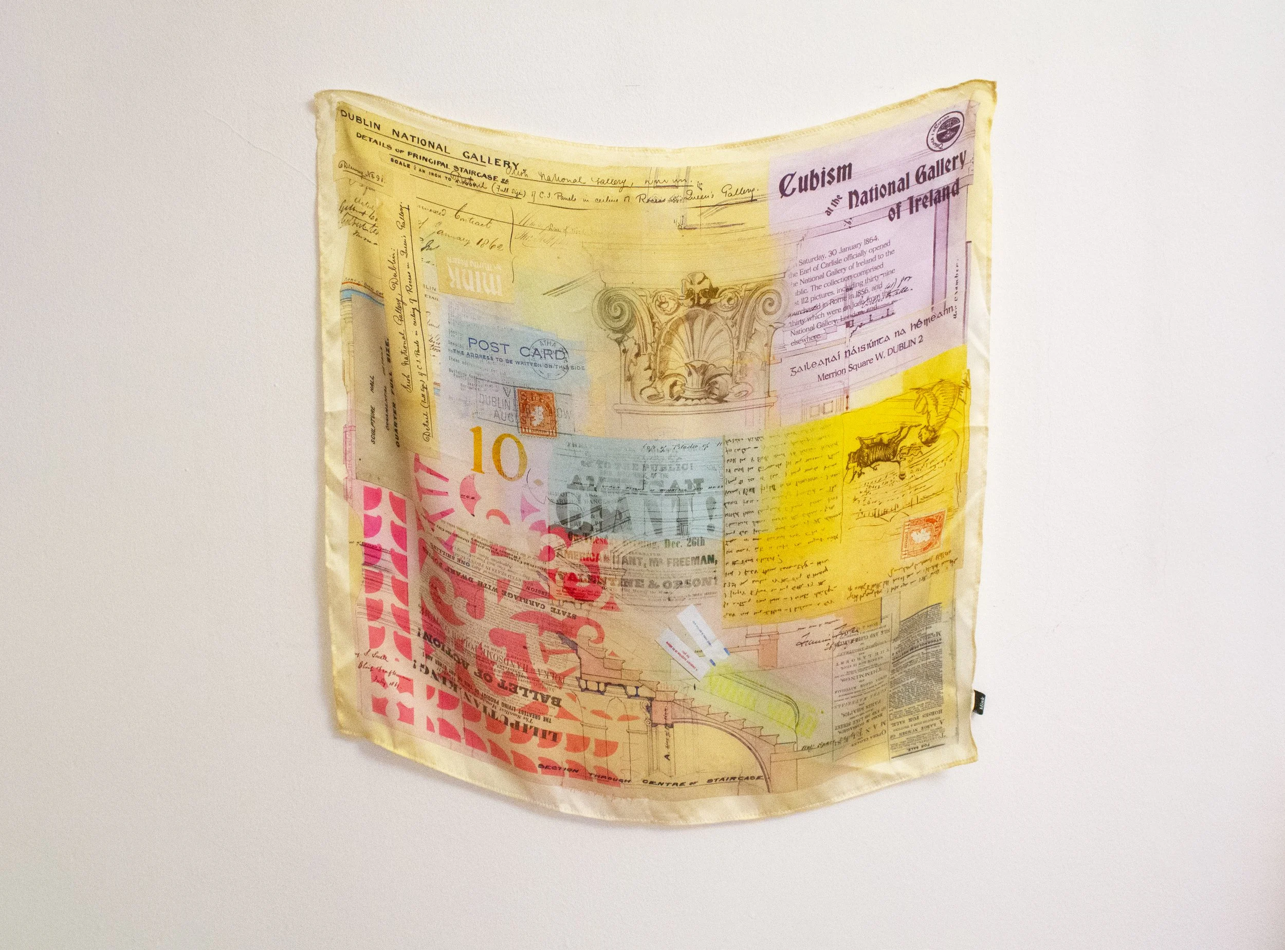 100% Silk Scarf | National Gallery of Ireland x Mink