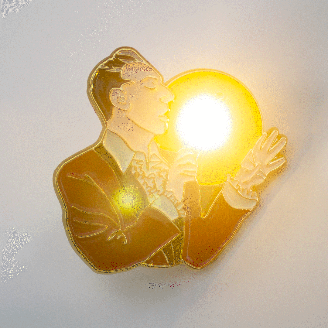 Double R x Mink: So Fuckin' Suave (Light-up pin)