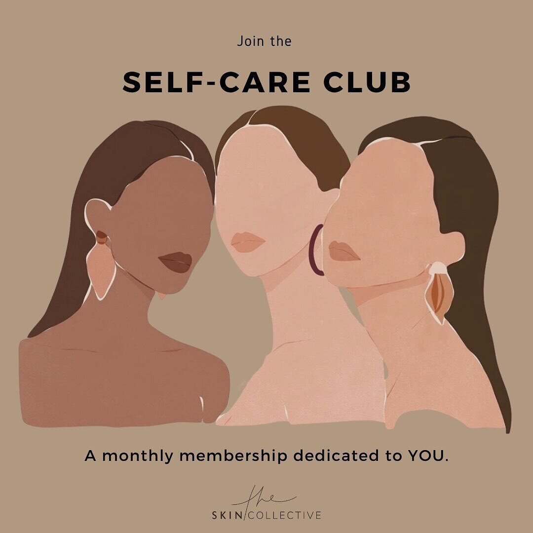 〰️ because skincare is self-care ⠀
⠀
Are you ready to start prioritizing your biggest investment? 〰️ Y O U 🤎⠀
⠀
Our Self-Care Club Membership was designed with you in mind. Now you can save on your treatments/products + commit to the skin of your dr