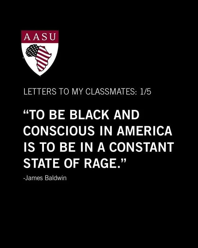 &ldquo;Juneteenth&rdquo; is short for June 19th, and on this day in 1865, Union soldiers arrived to Galveston Bay, Texas to announce that slaves, who endured unconscionable trauma for centuries, were finally free. Today we reflect and celebrate the beginning of freedom &mdash; understanding that a 150+ years later, there&rsquo;s still much more work to do to reach equality in this country. See some of the excerpts above from AASU students who have addressed their classmates through the letter writing series: Letters to My Classmates, check out the full posts on the MBA Voices Blog! ▪️▪️
▪️▪️
[Blog Repost]: Black students in our community have spent the last few weeks grappling with the weight of a devastating truth: that our country and society has undeniably and systemically failed Black communities &ndash; and the false narrative that being well educated, professionally accomplished and palatable enough for predominantly white spaces is still not be enough to keep Black people safe &ndash; and there isn&rsquo;t a job title or degree in the world that can protect Black communities from institutionalized and systemic racism. Members of the HBS African American Student Union have written a series of Letters to our Classmates in an effort to elevate this message. #Juneteenth #1865
