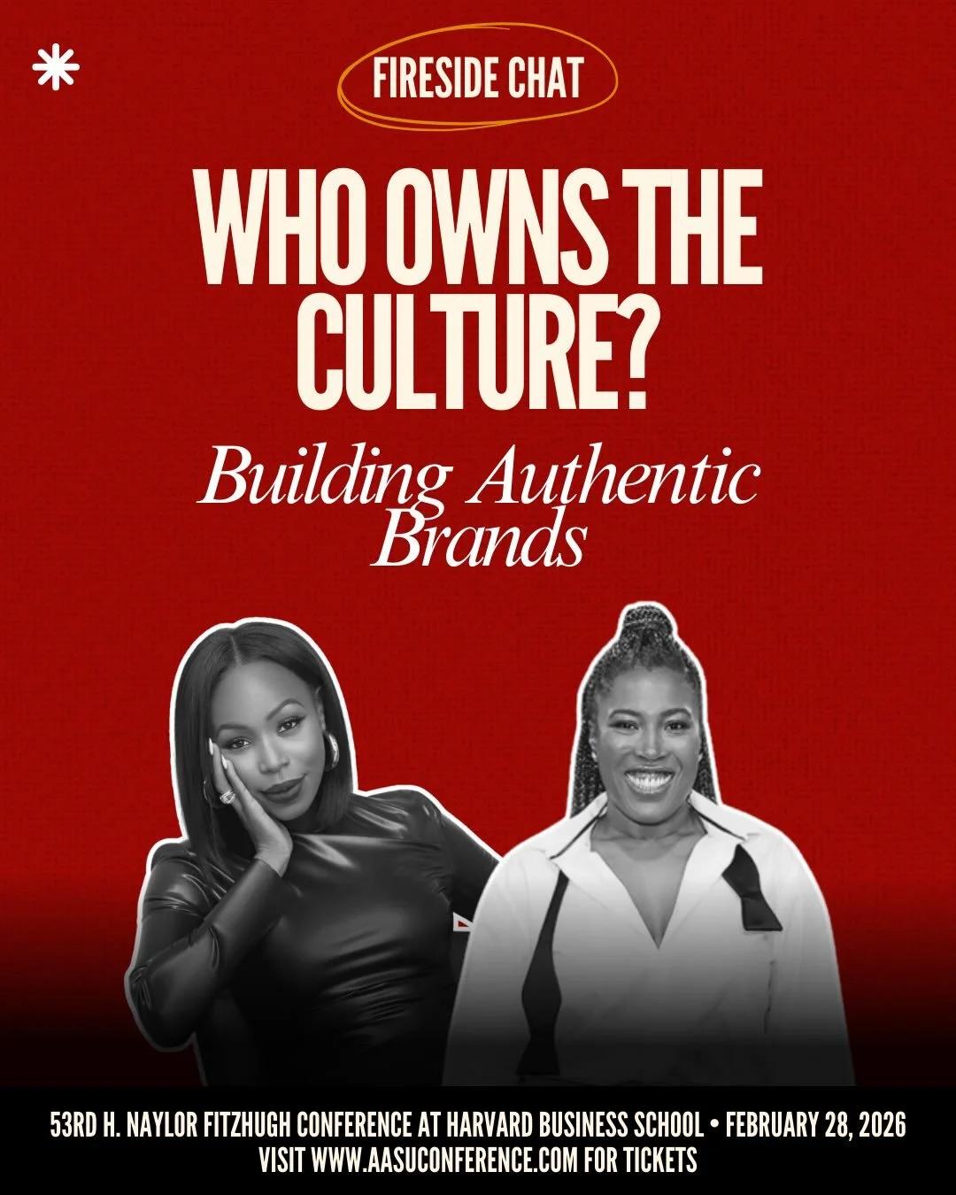 📣 Join us for &ldquo;Who Owns the Culture?&rdquo; a fireside conversation with creative and entrepreneur Kahlana Barfield Brown, founder of KBB, moderated by Leah Faye Cooper, former Vogue.com Digital Style Director and editor. This conversation exp