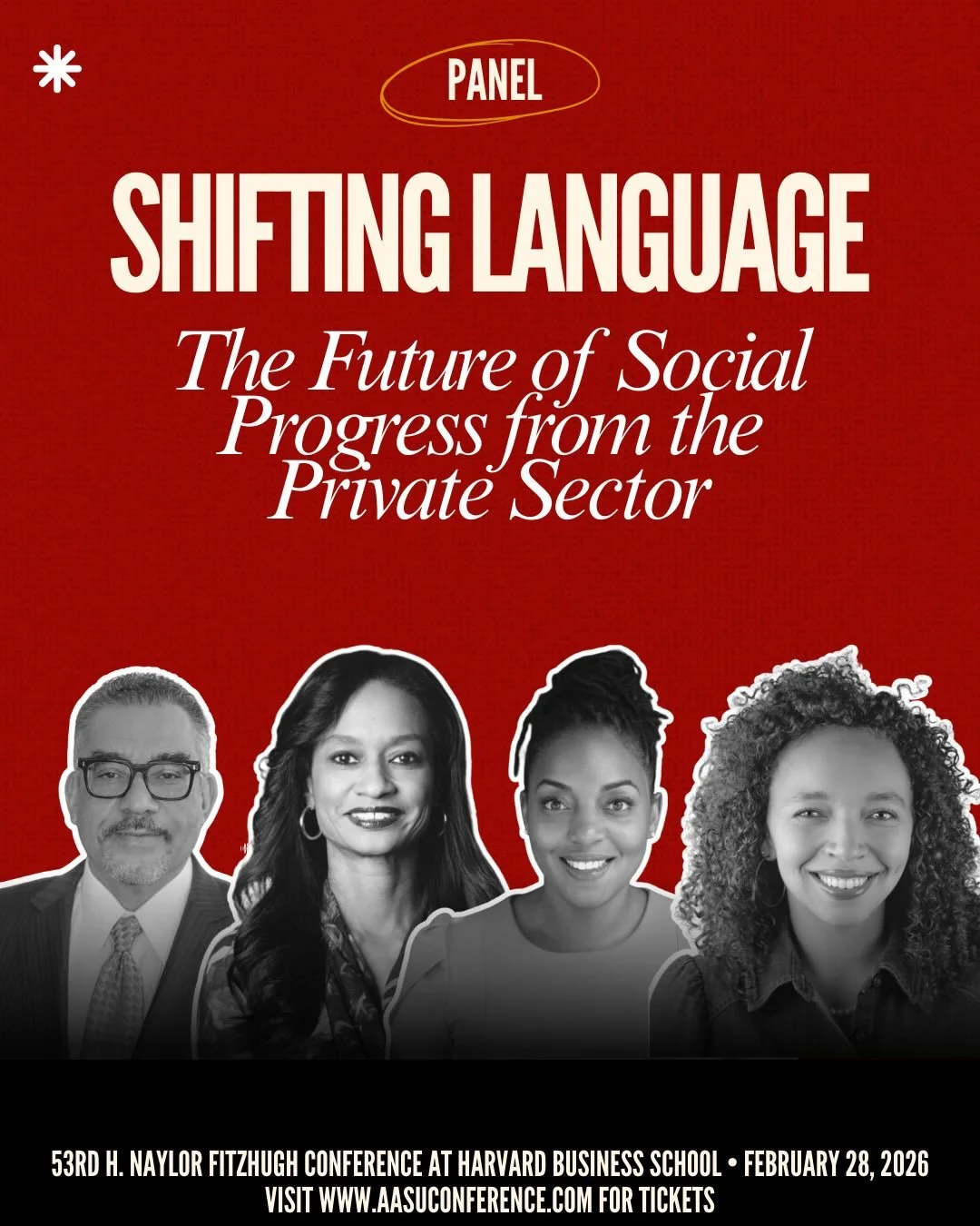 Join us for a timely panel conversation: Shifting Language &mdash; The Future of Social Progress from the Private Sector.

As today&rsquo;s political and corporate landscapes evolve, Black leaders in the private sector are redefining how influence, i