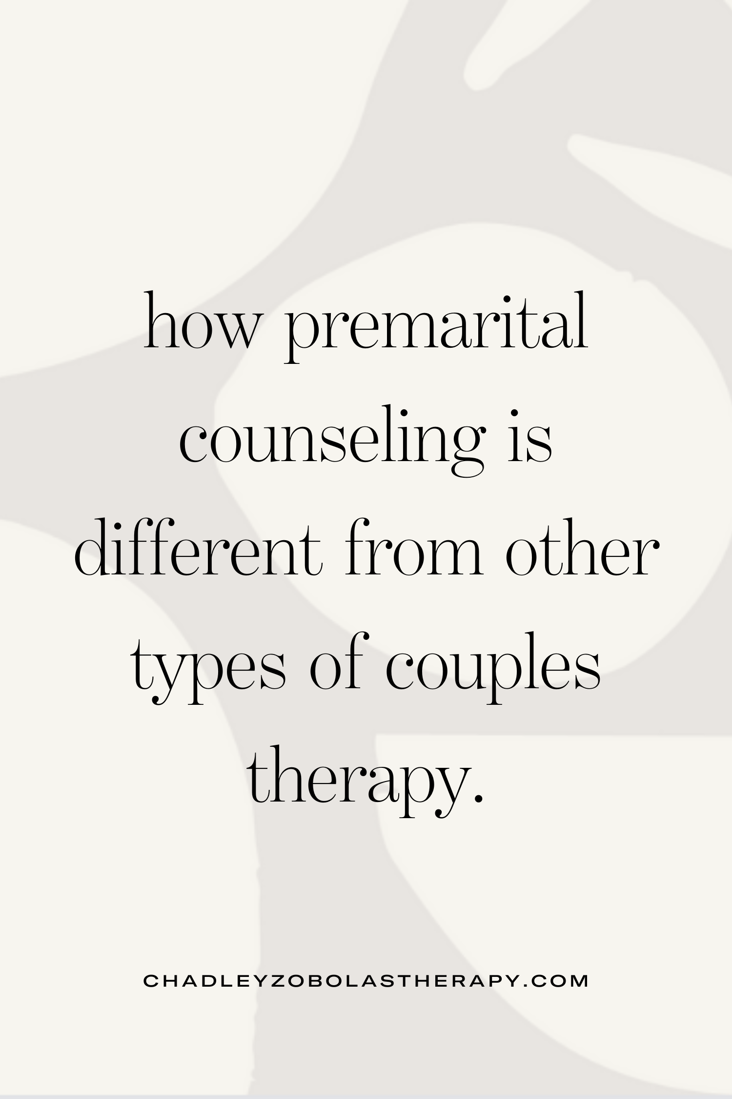 How Premarital Counseling is Different from Other Types of Couples Counseling
