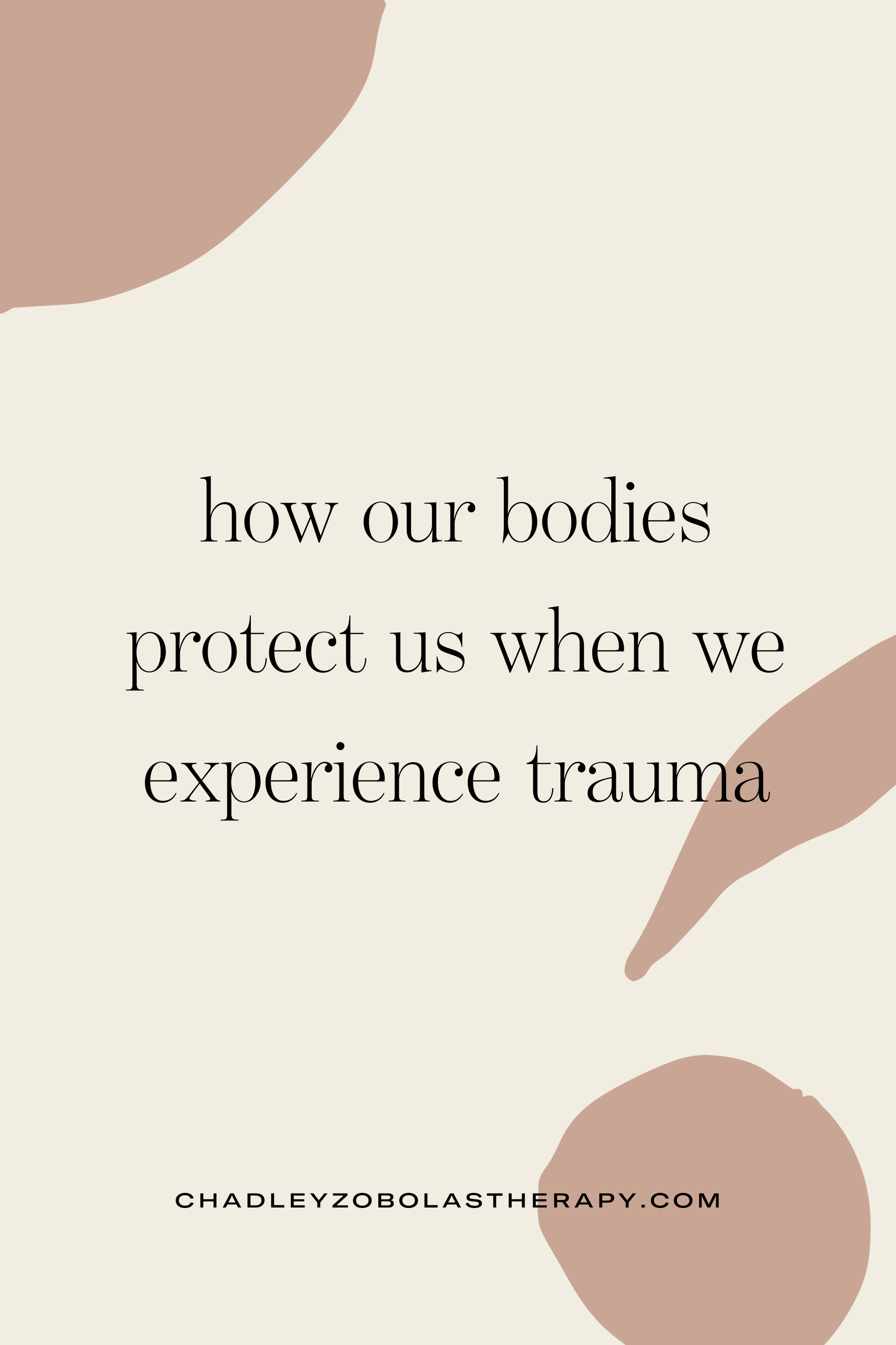 How Our Bodies Protect Us When We Experience Trauma