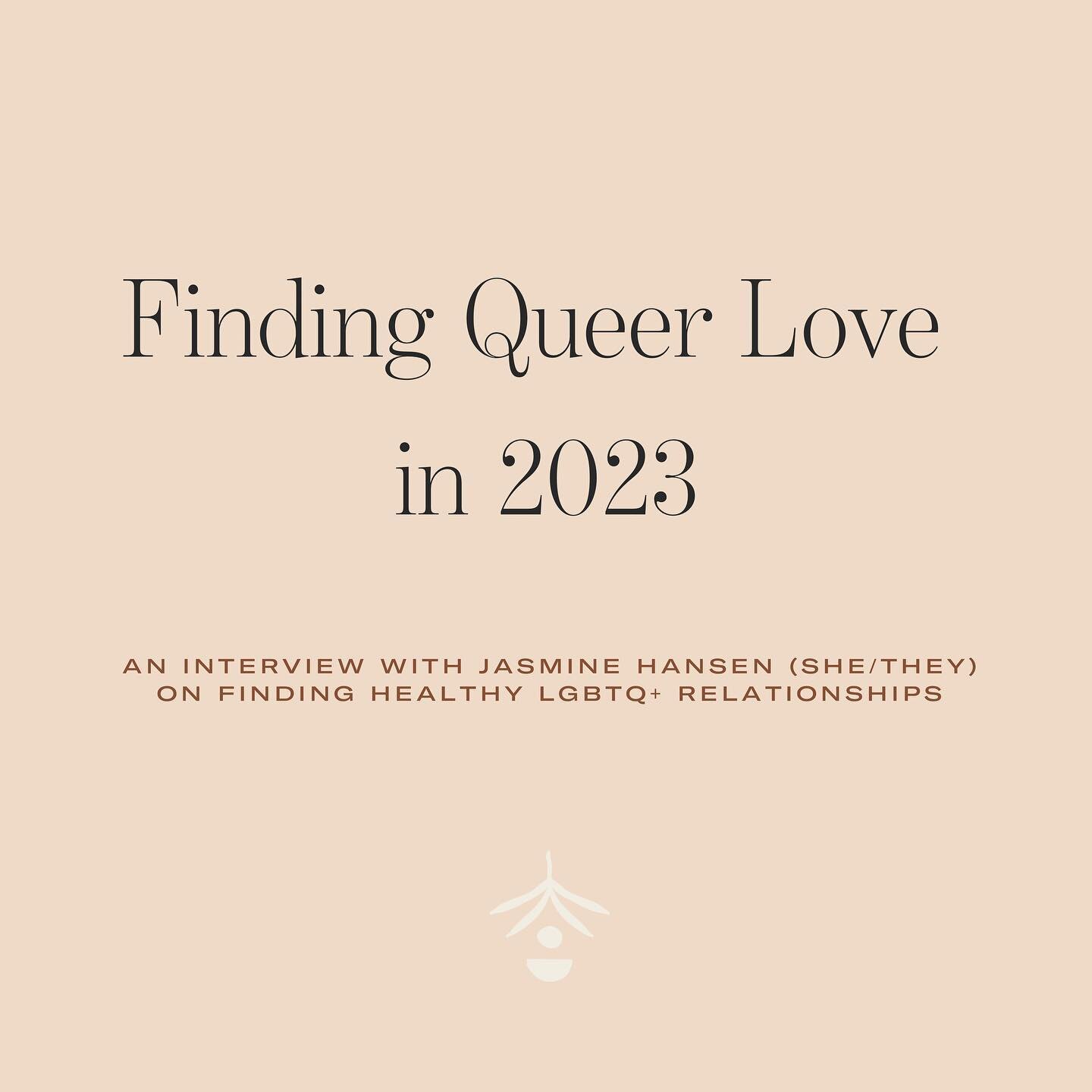 Are you hoping to cultivate healthy LGBTQ+ relationships in 2023? Check out our interview with Jasmine Hansen (she/they), proudly queer relationship therapist at CZTG! Hear her unique perspectives and tips to help you navigate the dating world and cr