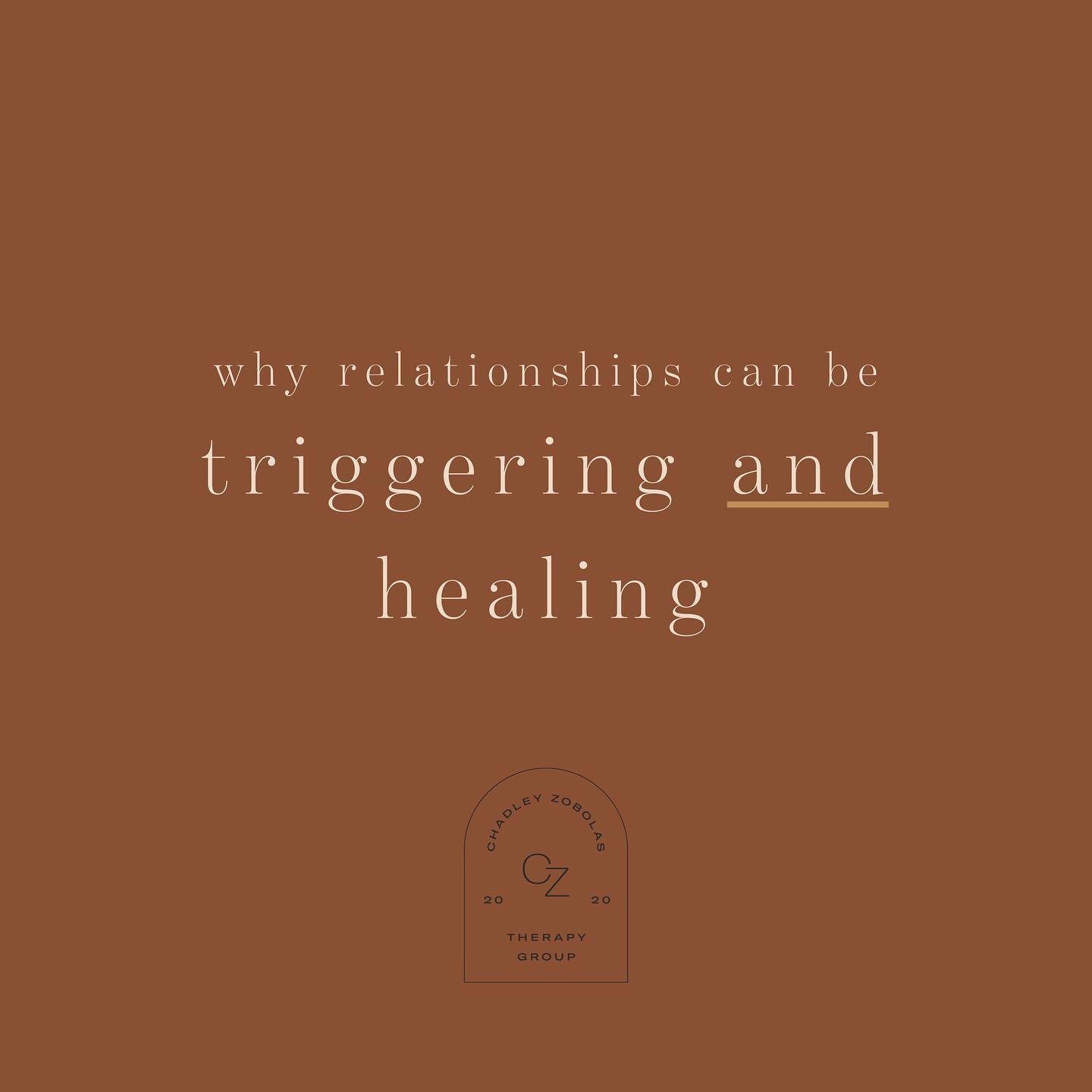 It&rsquo;s so hard when we get triggered in relationships. It&rsquo;s painful, exhausting, and can make us feel so. damn. stuck. But (there&rsquo;s always a but) these moments also provide us with incredible opportunities to heal! Not just with our p