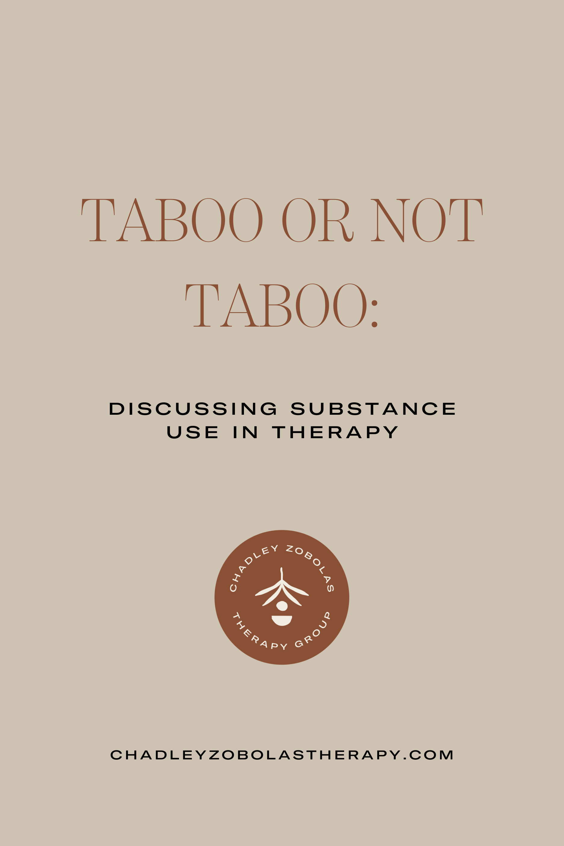 Taboo or Not Taboo: Discussing Substance Use in Therapy from the Perspective of a Denver Trauma Therapist