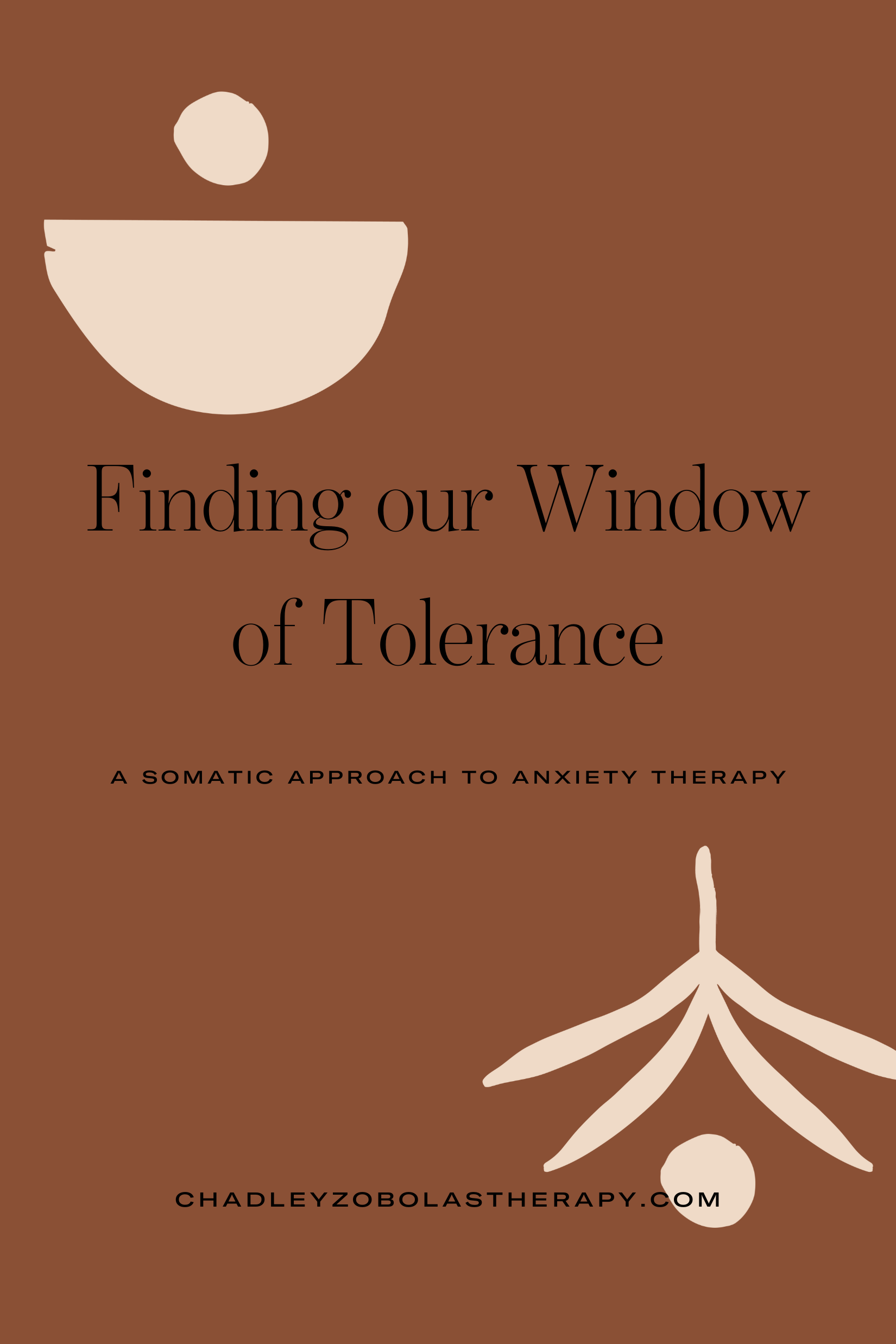 Window of tolerance blog from an anxiety therapist in Denver