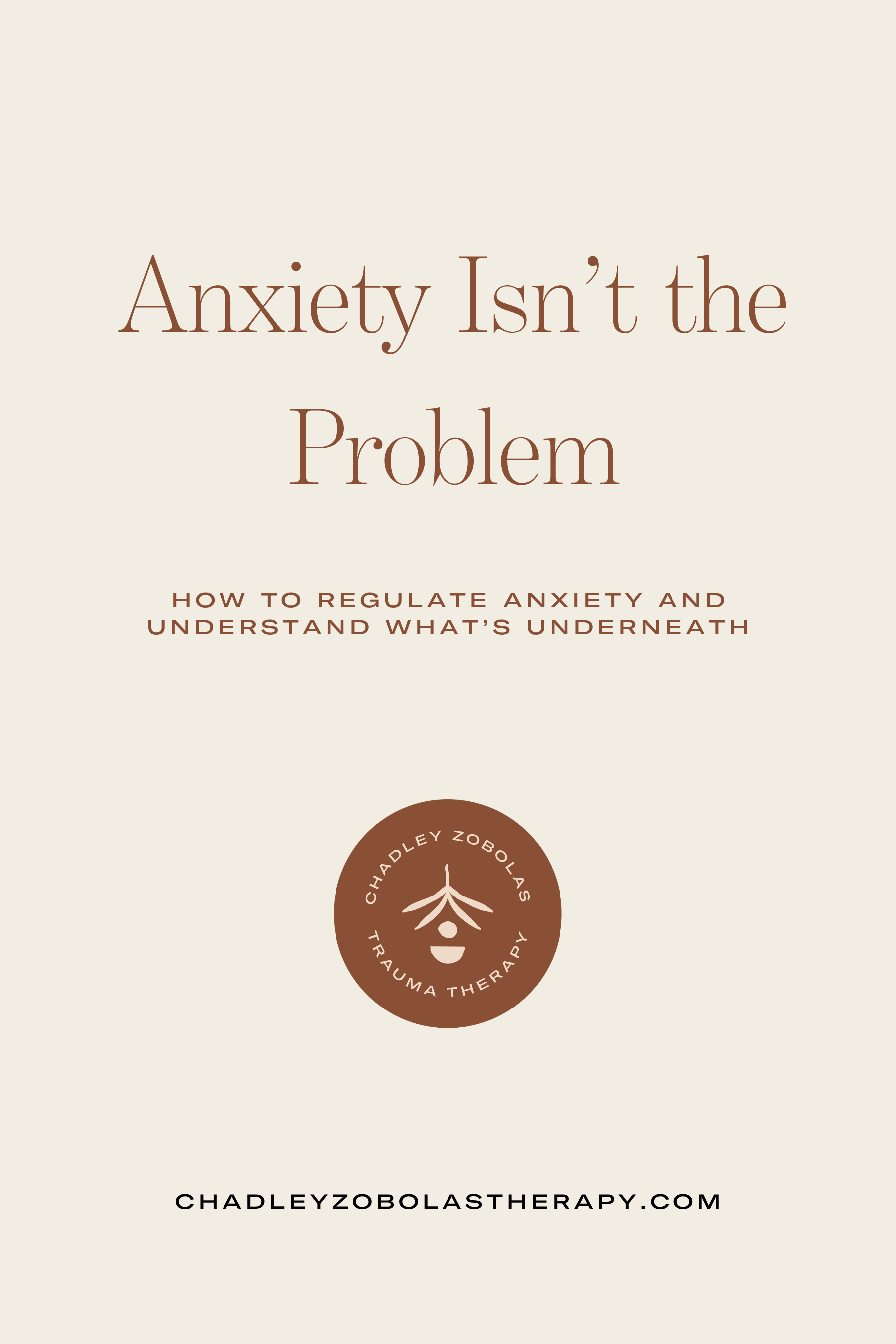 How to regulate anxiety using nervous system-based tools and grounding techniques