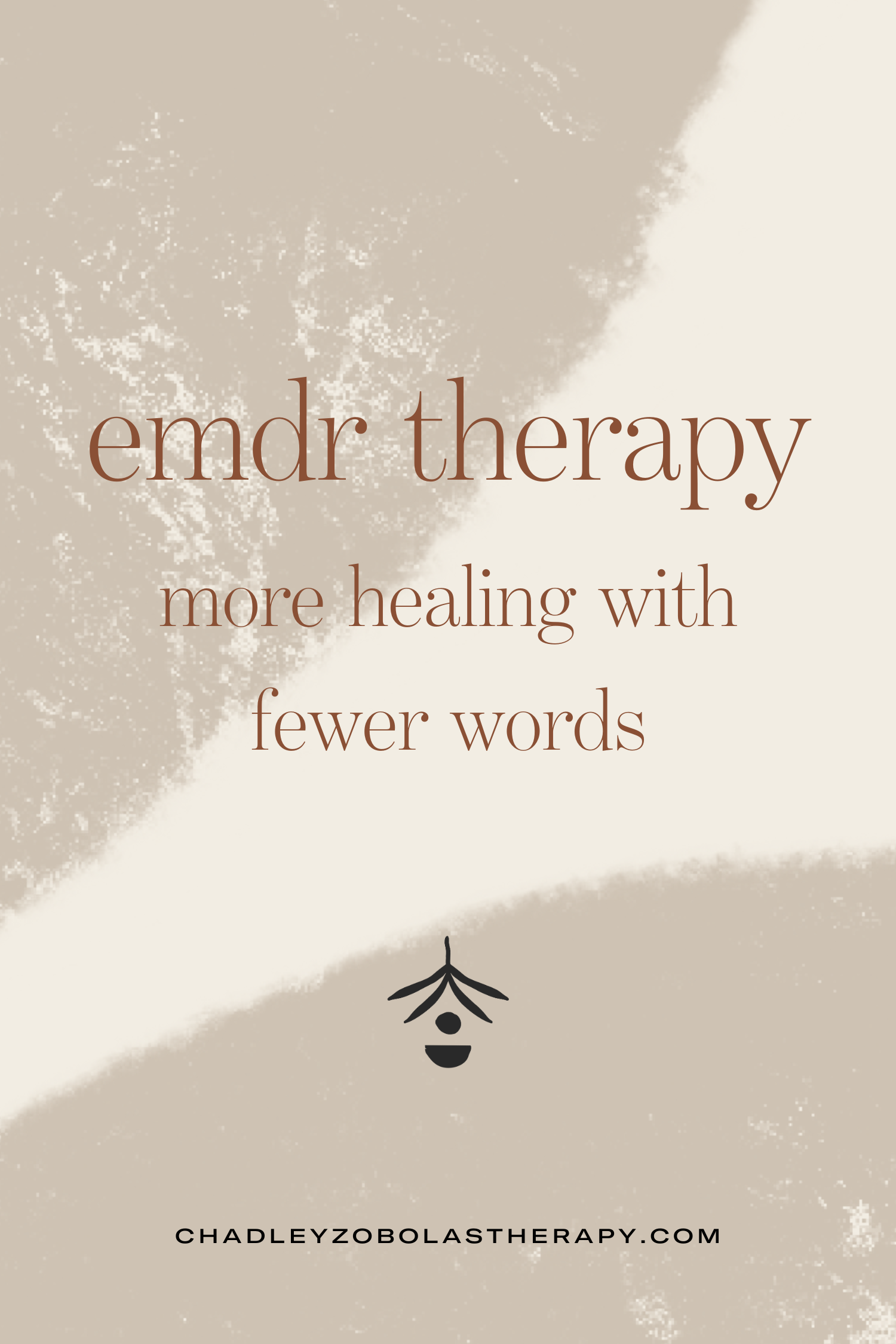 EMDR therapy supports healing with fewer words.