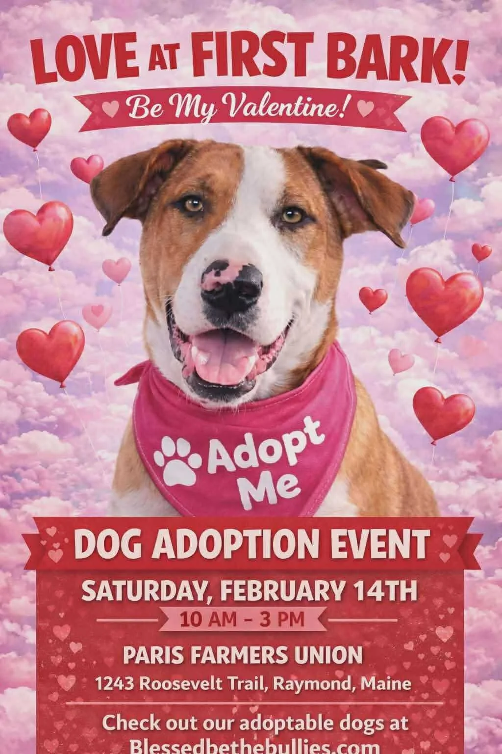 Adoption Event Paris Farmers Union in Raymond ME