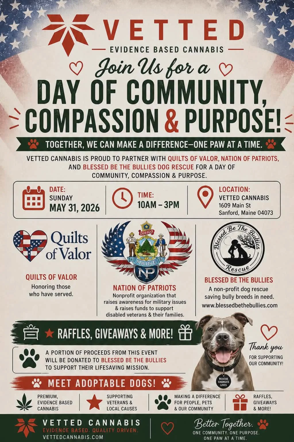 Vetted: Partners For a Purpose Adoption Event